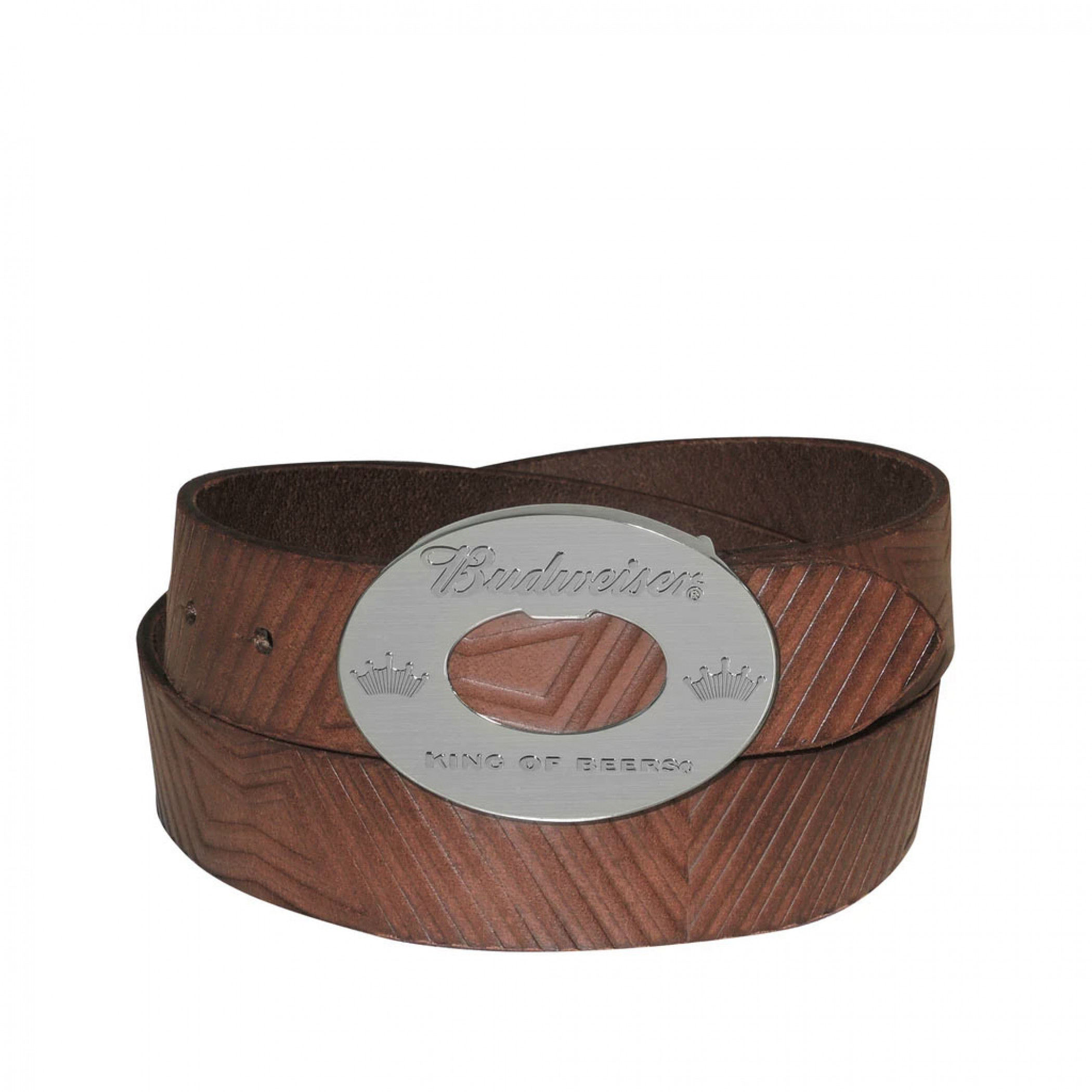 Budweiser Bottle Opener Brown Belt