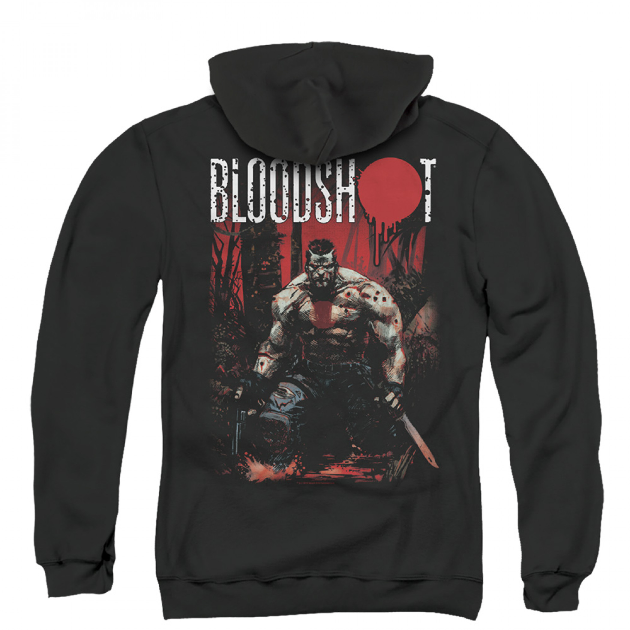 Bloodshot Welcome To The Jungle Zip Up Hoodie