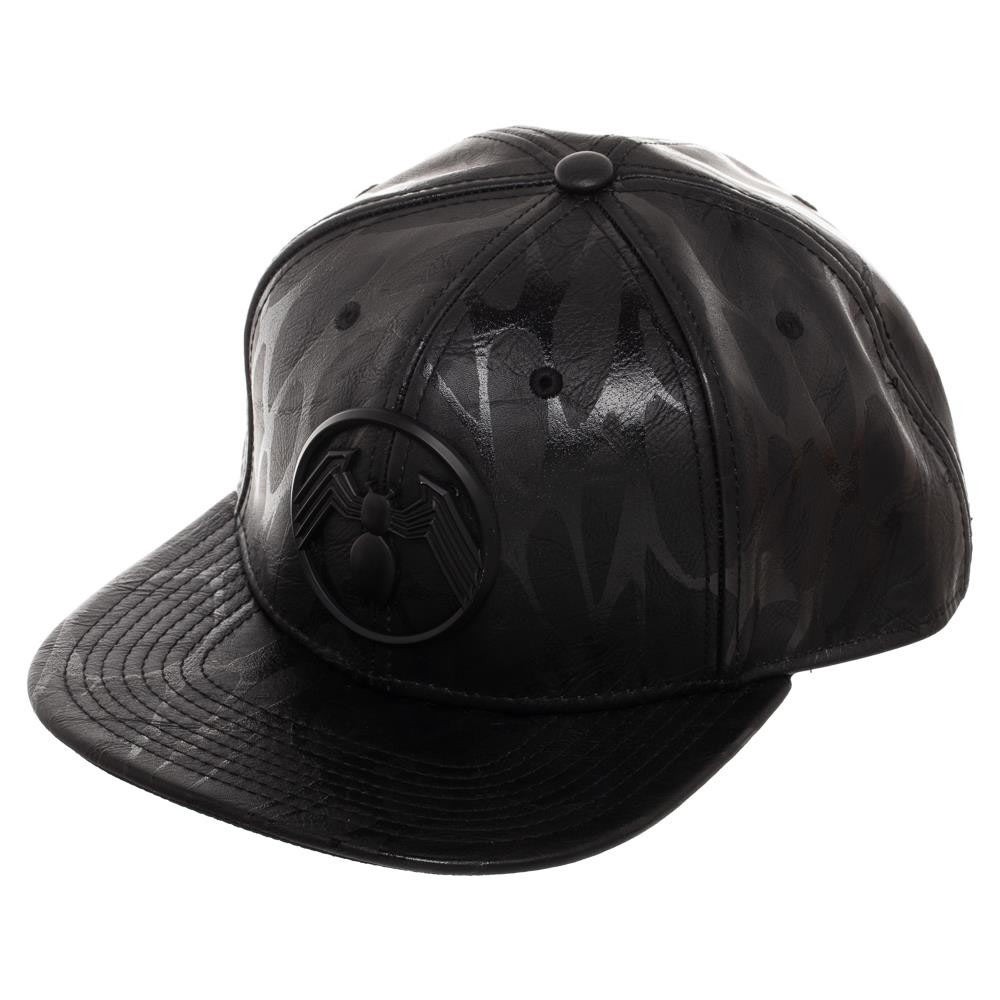 Venom Black on Black Snapback Hat