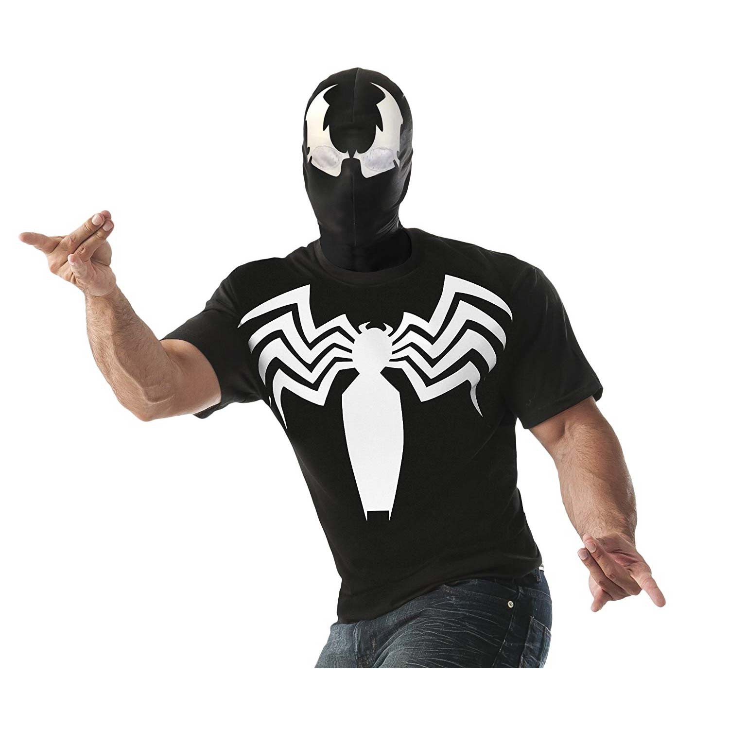 Venom Adult Costume T-Shirt With Mask