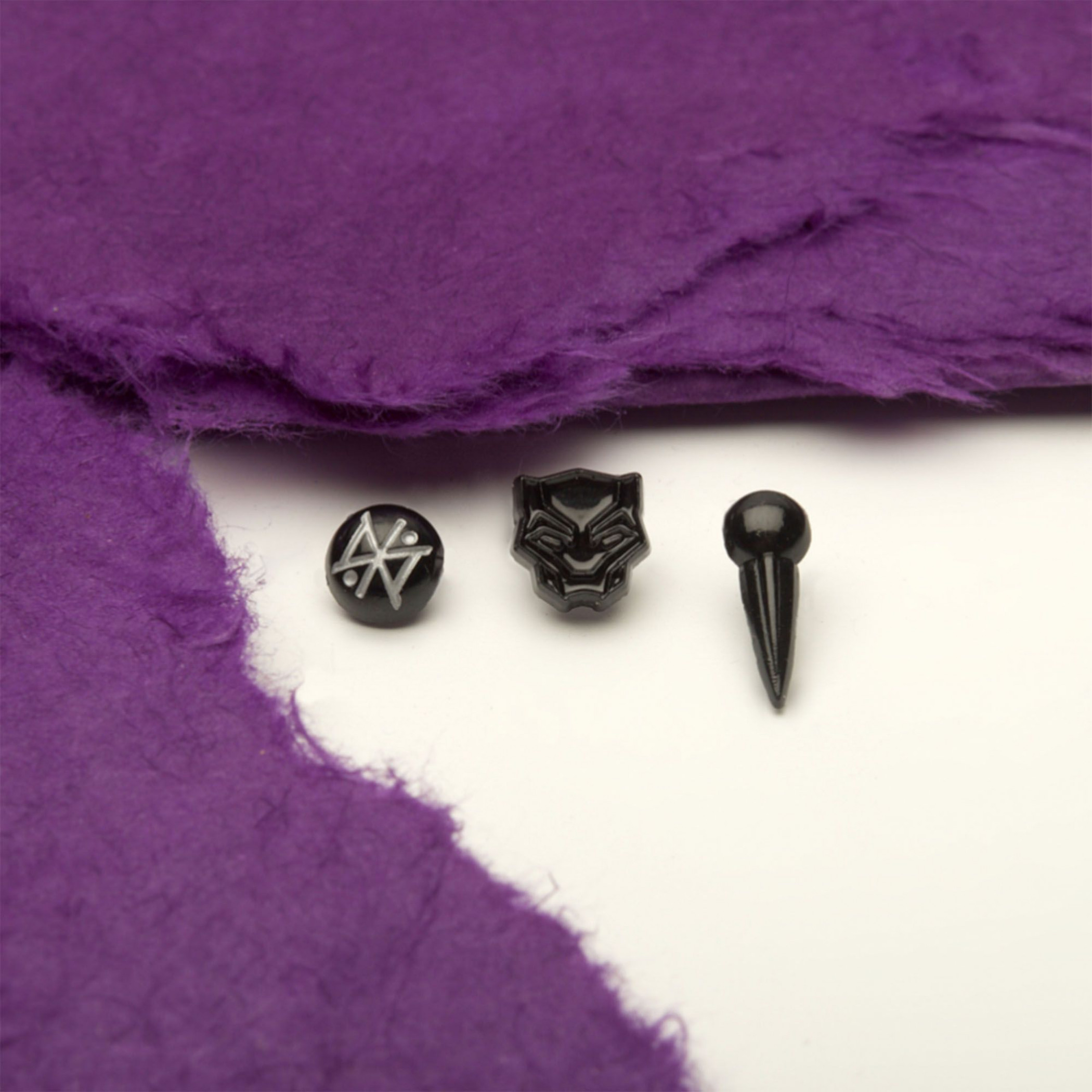 Black Panther Symbols 3-Pair Earrings Set