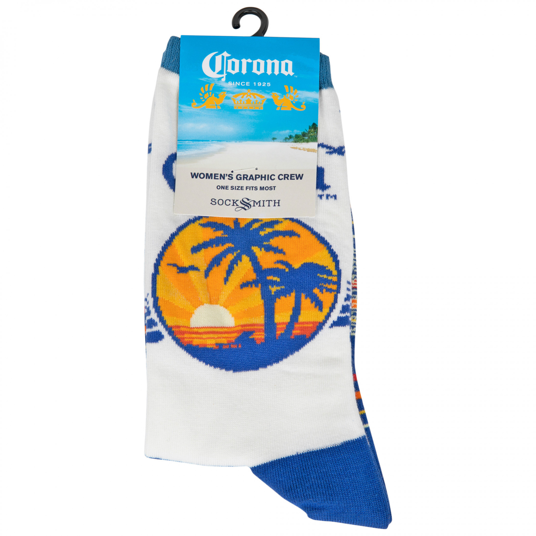 Corona Extra Summer Beach Scene Women's Socks