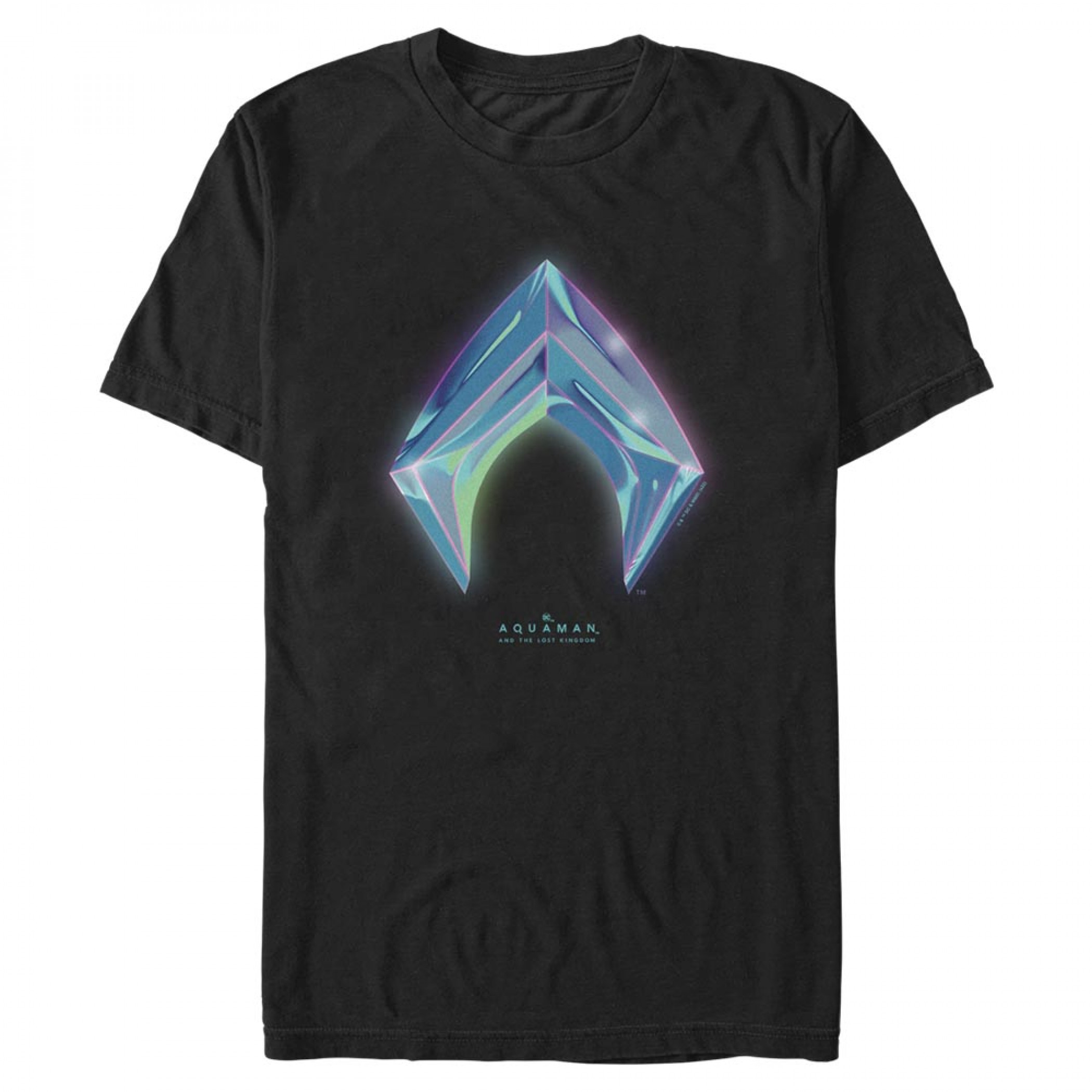 Aquaman and the Lost Kingdom Shining Logo T-Shirt