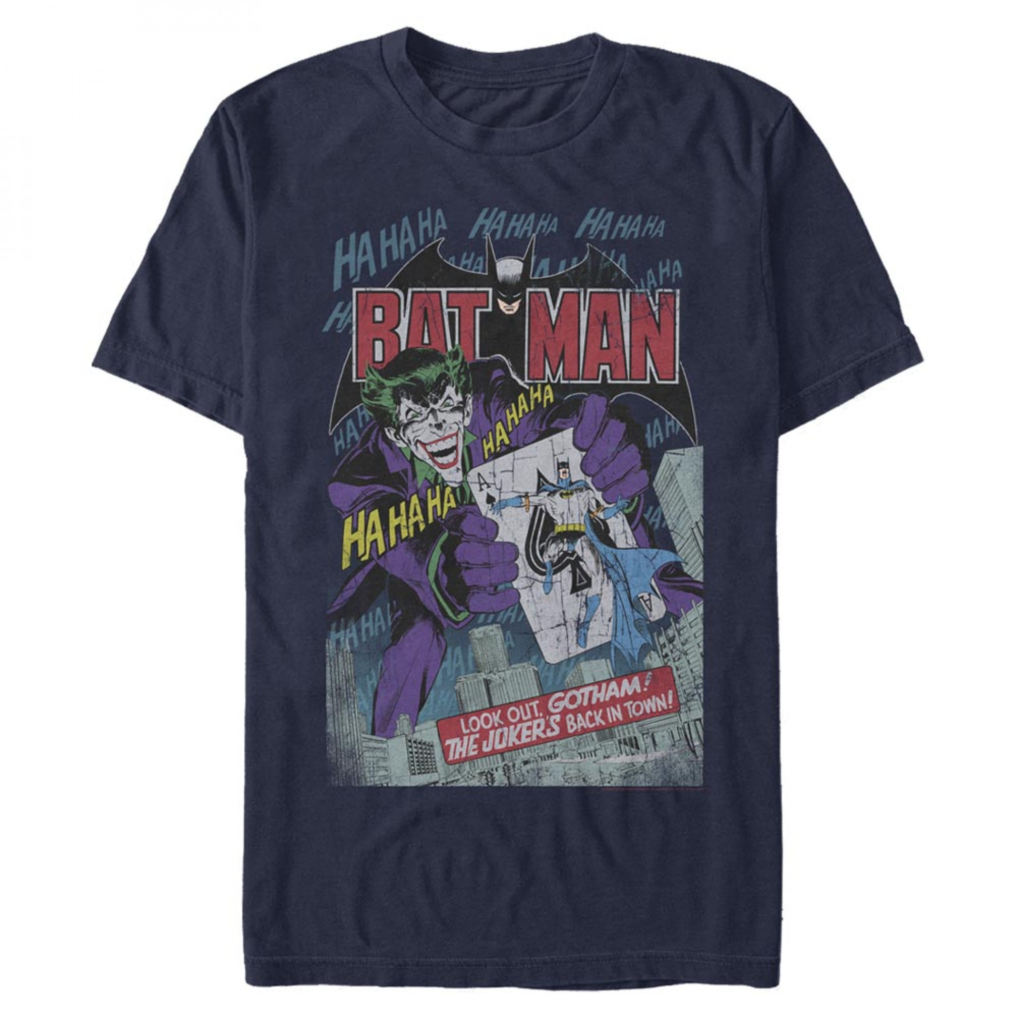 The Joker's Back In Town Batman T-Shirt