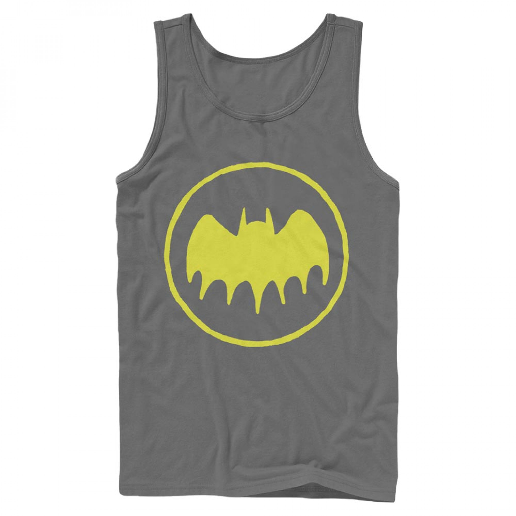 Batman Hand Logo Grey Men's Tank