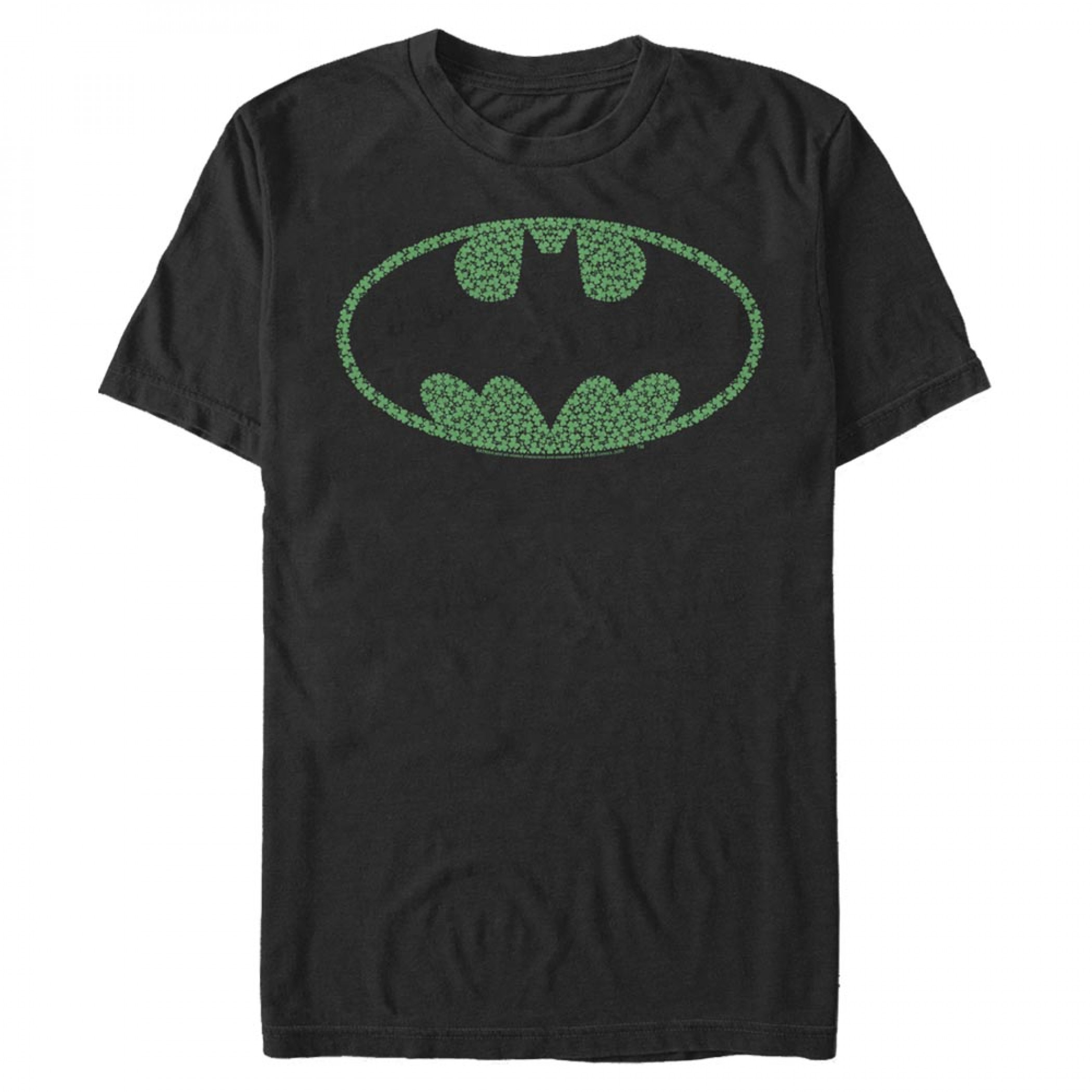 Batman Shamrock Logo St. Patrick's Day T-Shirt