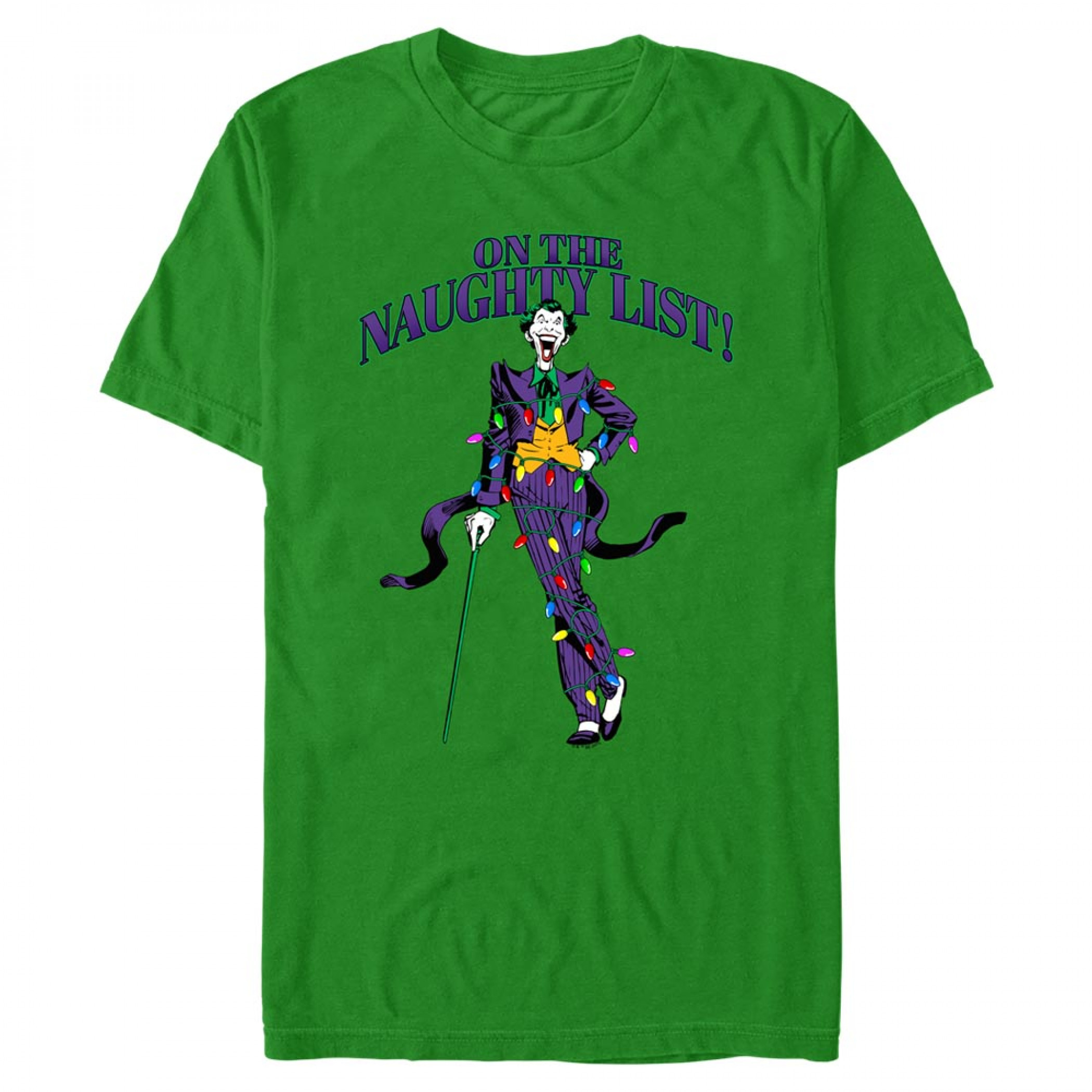 The Joker On The Naughty List T-Shirt