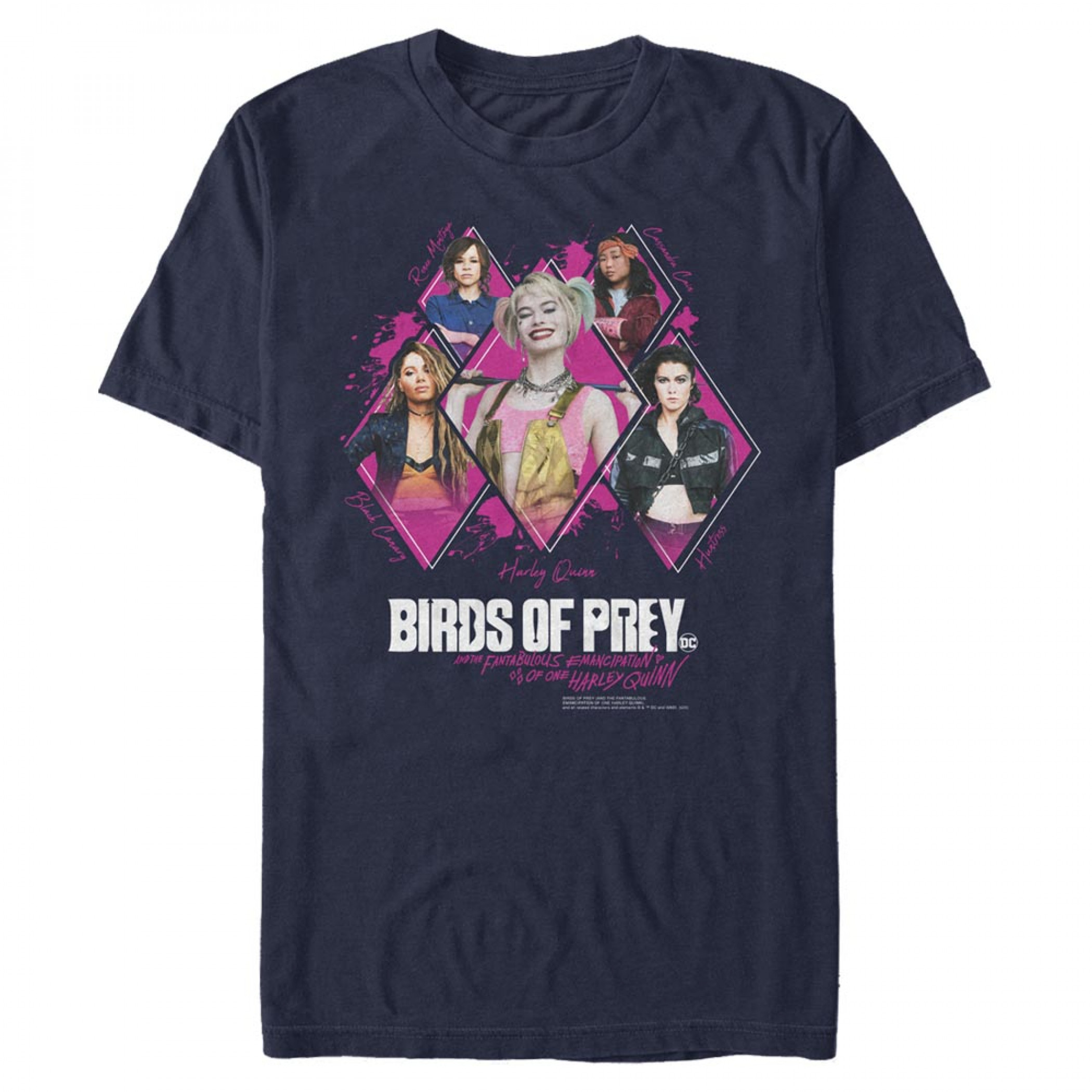 Birds of Prey Girl Gang Blue T-Shirt