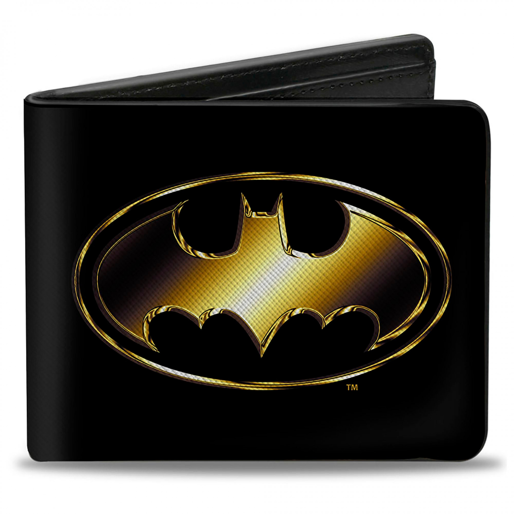 Batman Golden Logo Bi-Fold Wallet