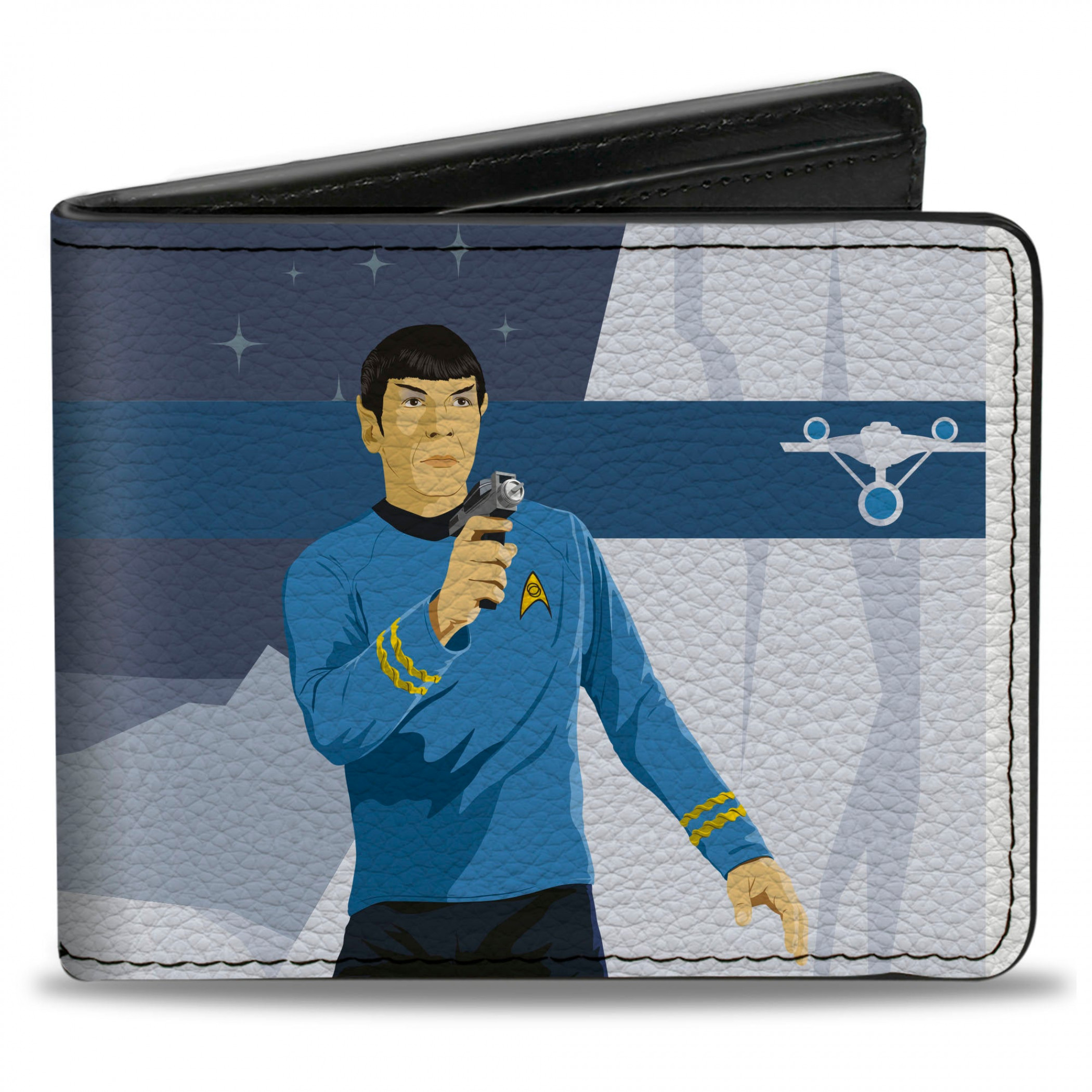 Star Trek Spock Phaser Pose Bi-Fold Wallet
