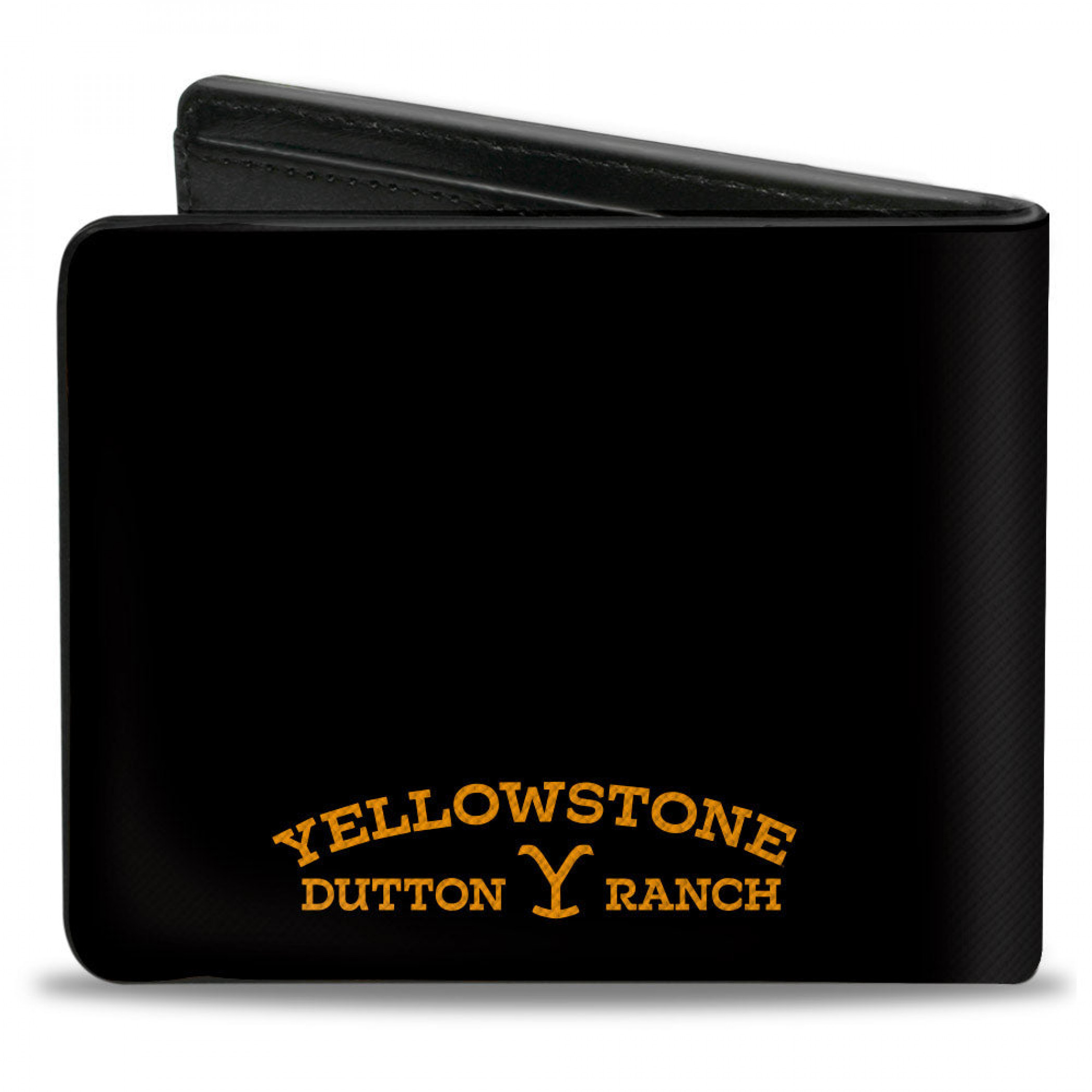Yellow Stone Y Logo and Title Icon Bi-Fold Wallet