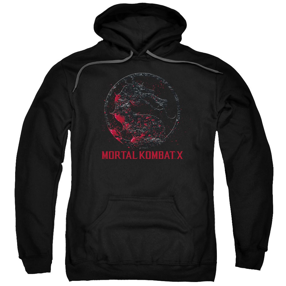 Mortal Kombat X Bloody Seal Black Pullover Hoodie