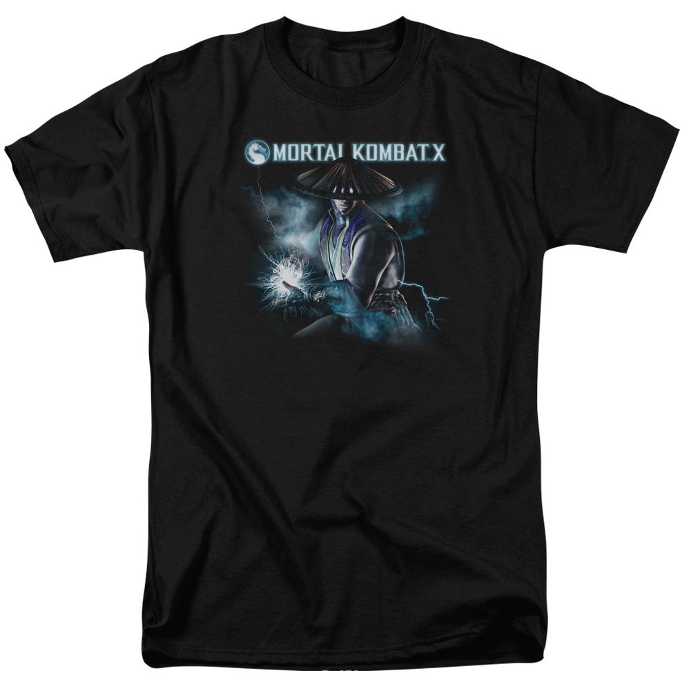 Mortal Kombat X Raiden Black T-Shirt