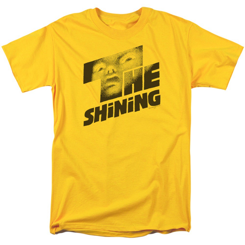 The Shining Poster Men's Yellow T-Shirt