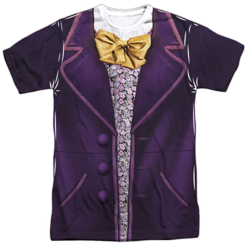 Charlie and the Chocolate Factory Willy Wonka Men's Costume T-Shirt