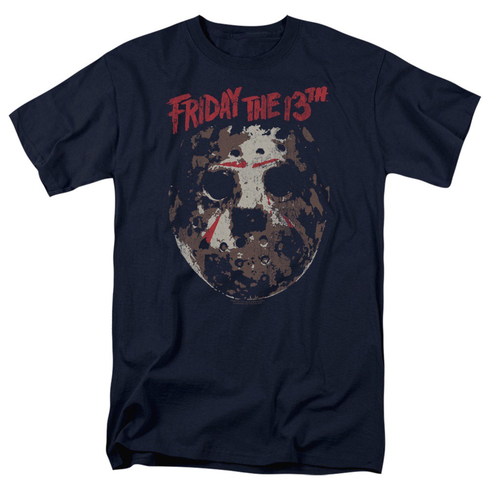 Friday The 13th Mask Men's Black T-Shirt