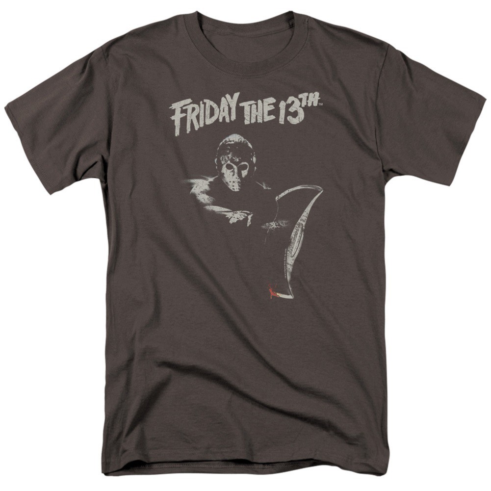 Friday The 13th Axe Men's Grey T-Shirt