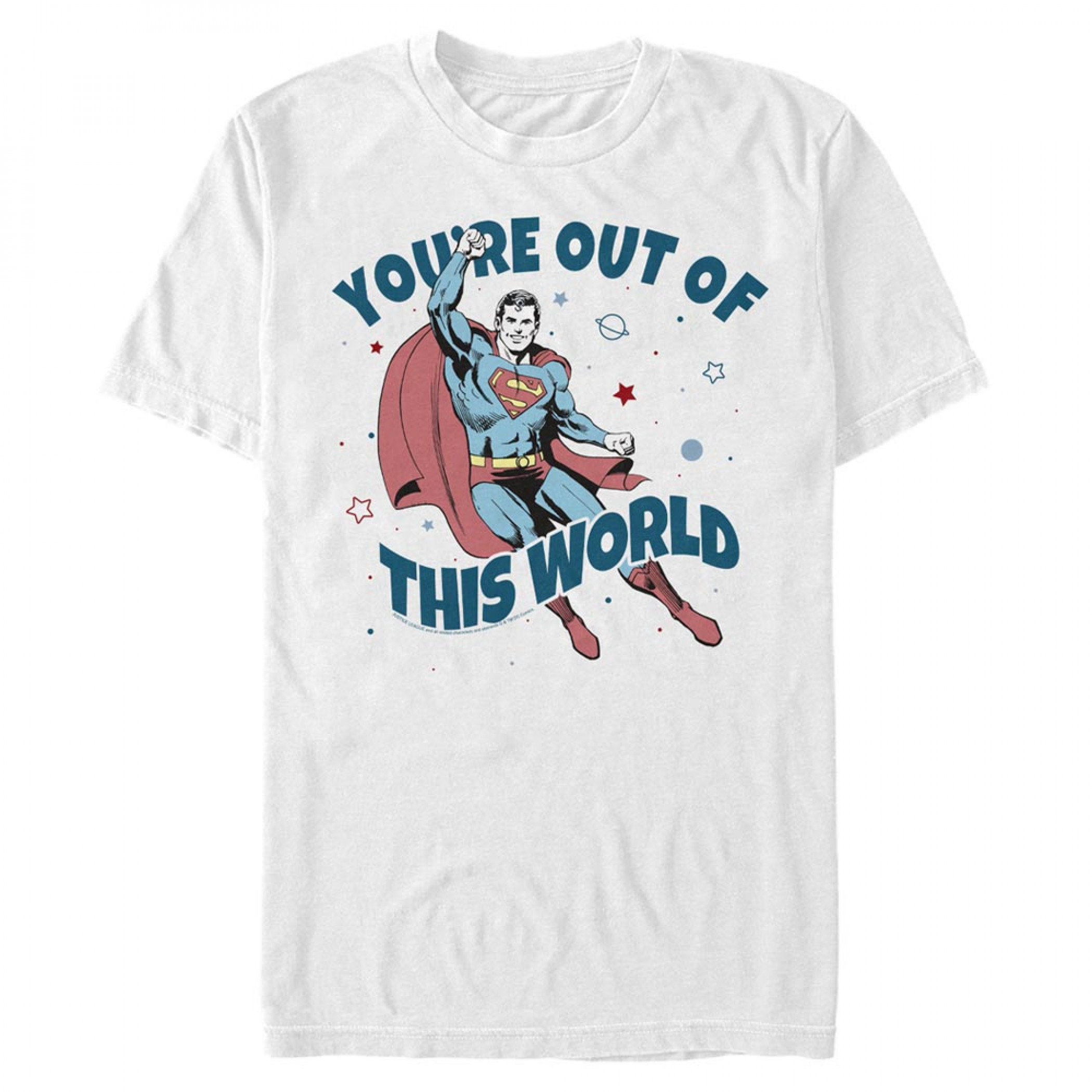 DC Comics Superman You're Out of This World Valentine's Day T-Shirt