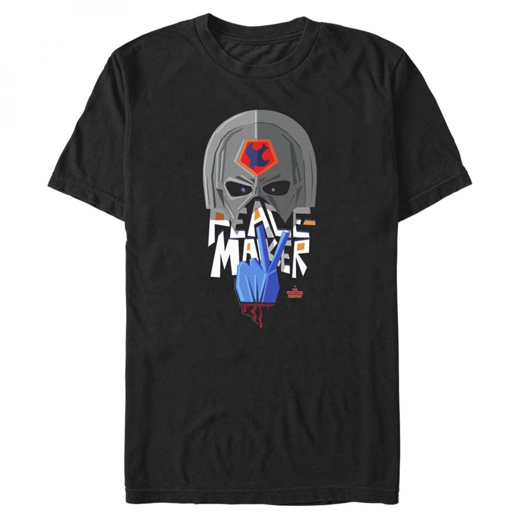 The Suicide Squad Peacemaker Stylized Character Portrait Men's T-Shirt