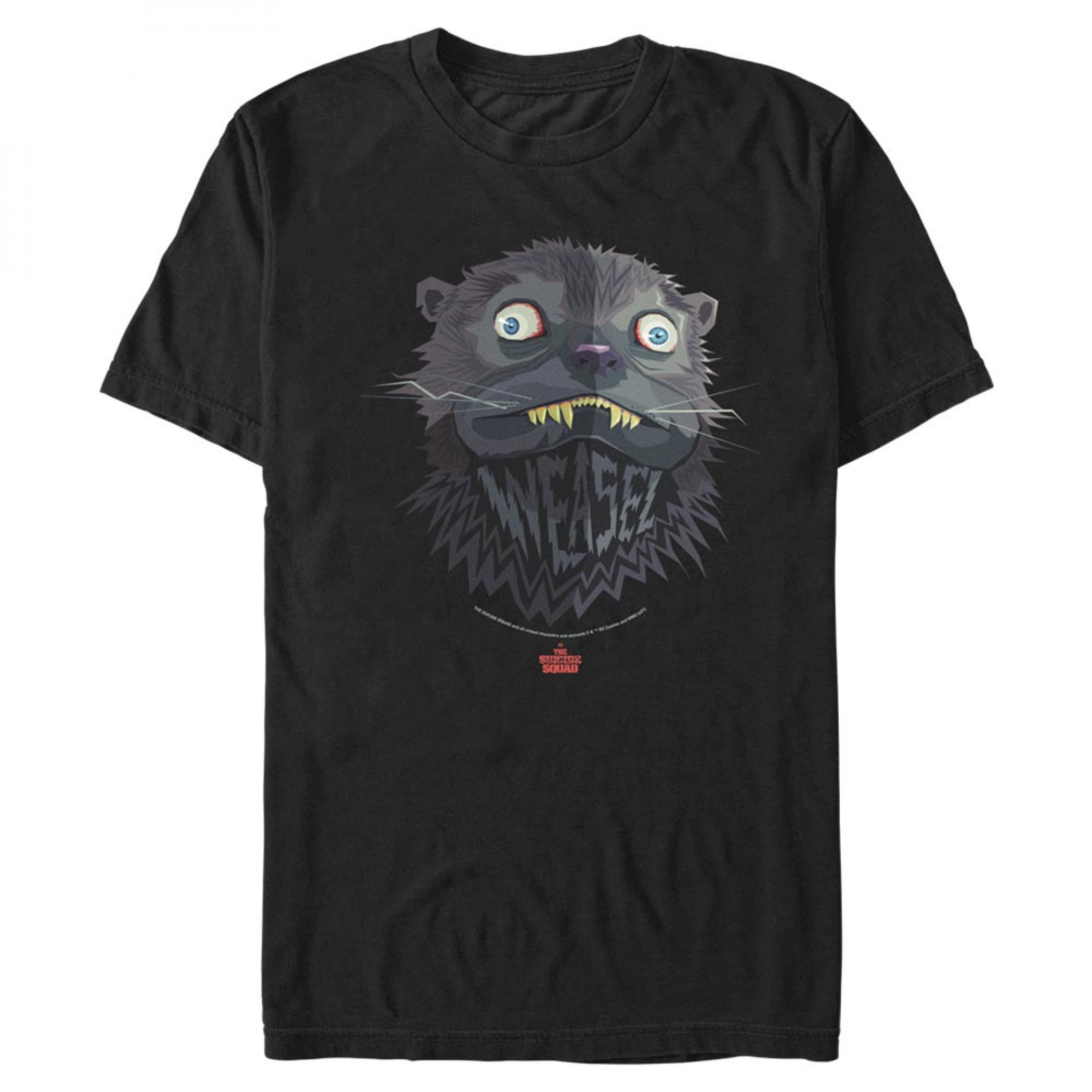 The Suicide Squad Weasel Character Portrait Men's T-Shirt