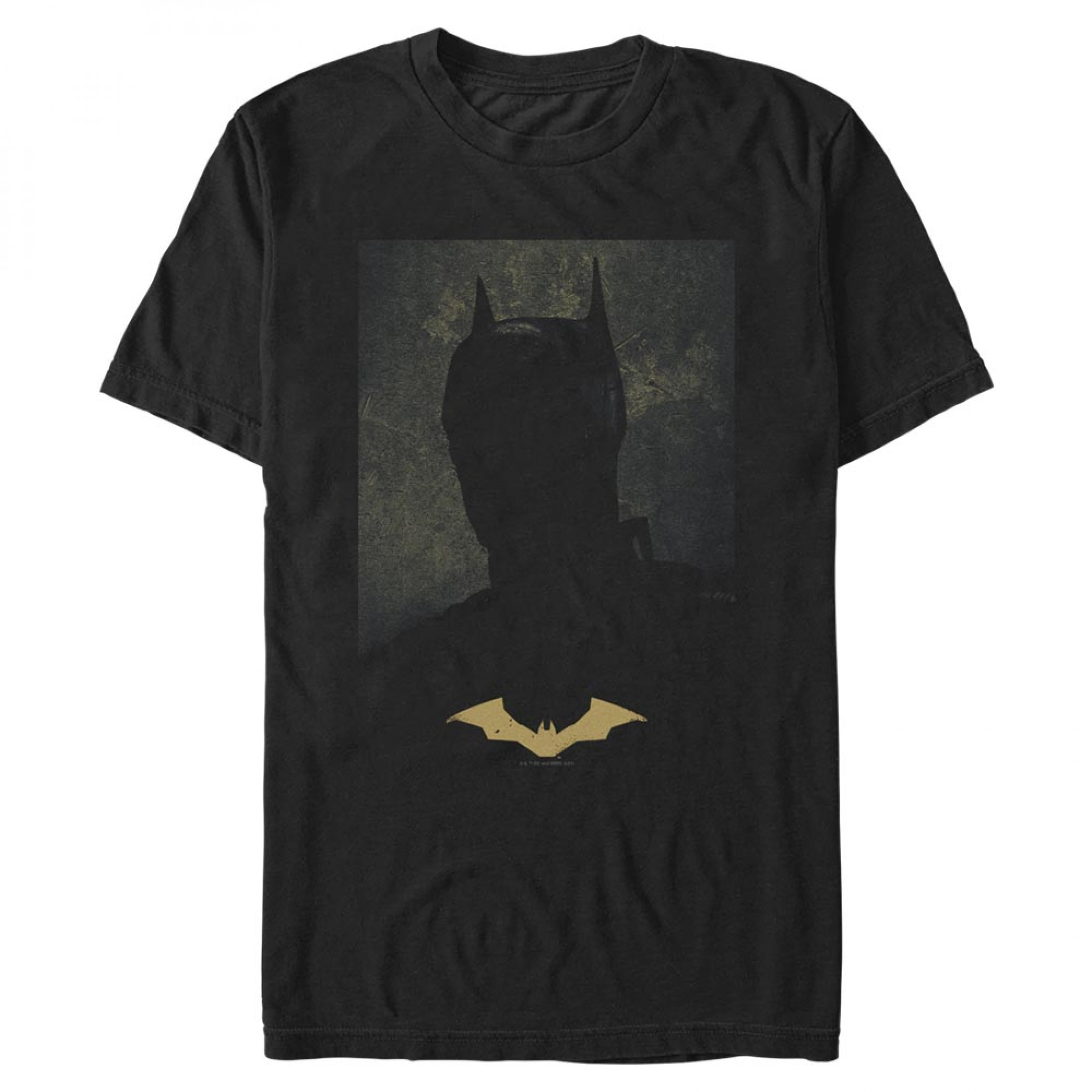 DC Comics The Batman Silhouette Portrait T-Shirt