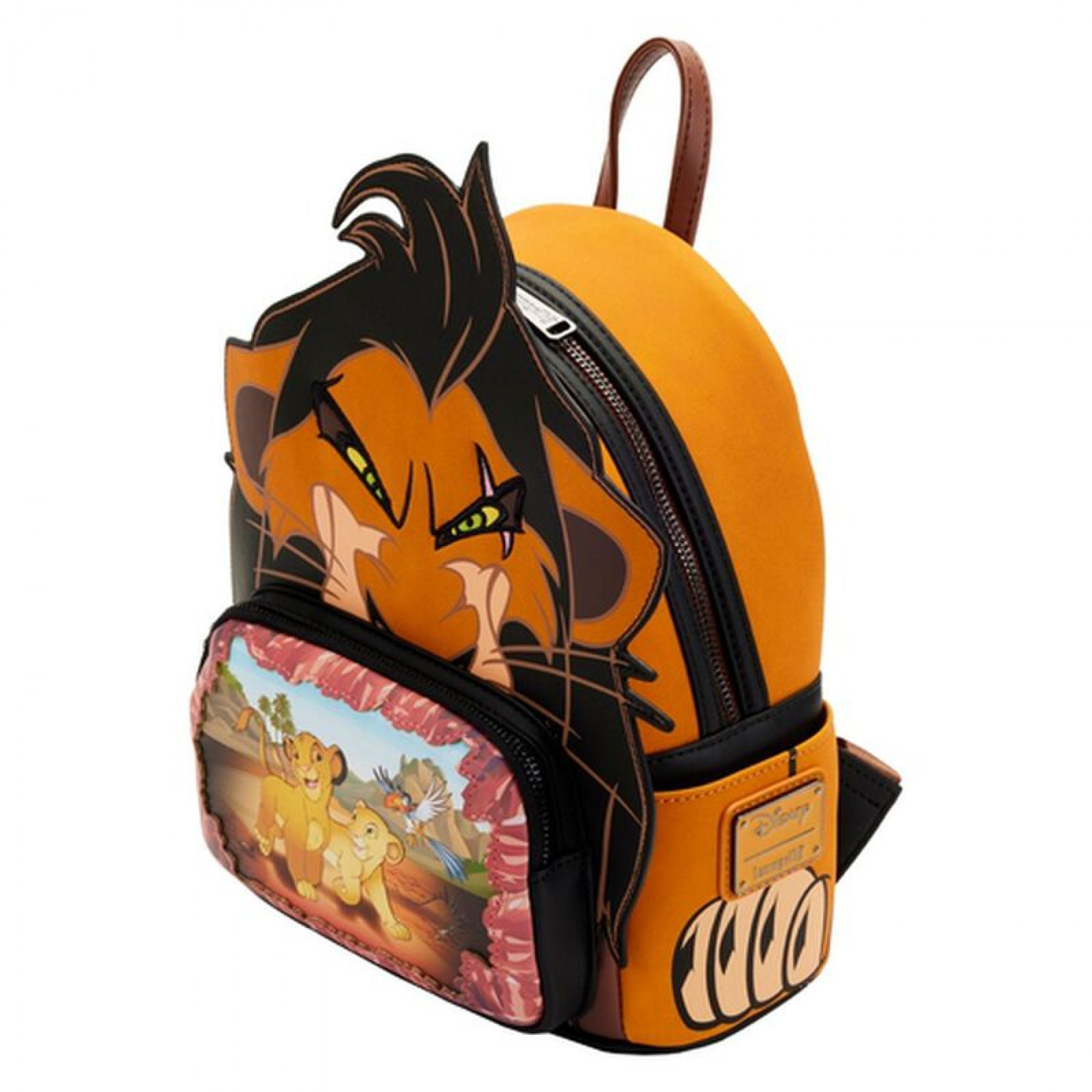 Lion King Scar Villains Scene Mini Backpack By Loungefly