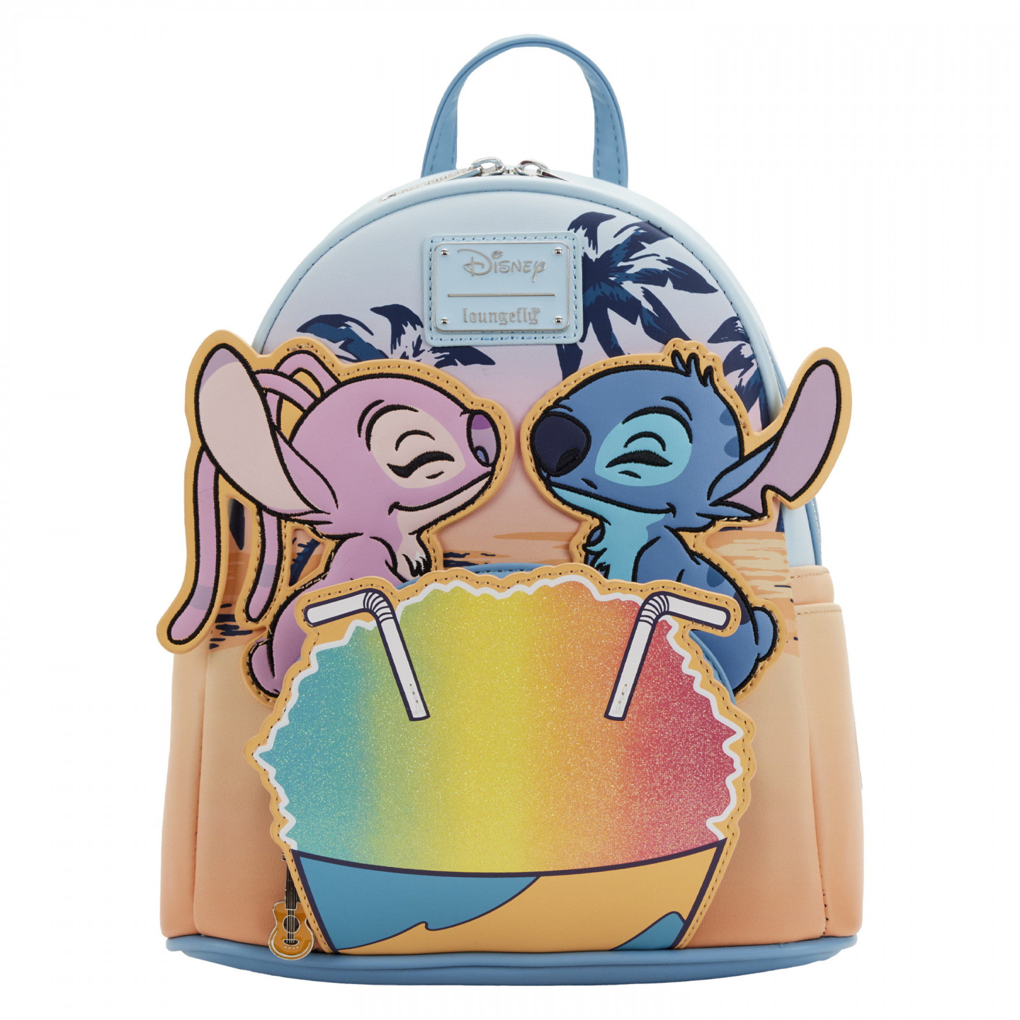 Disney Lilo & Stitch Snow Cone Date Night Loungefly Mini Backpack
