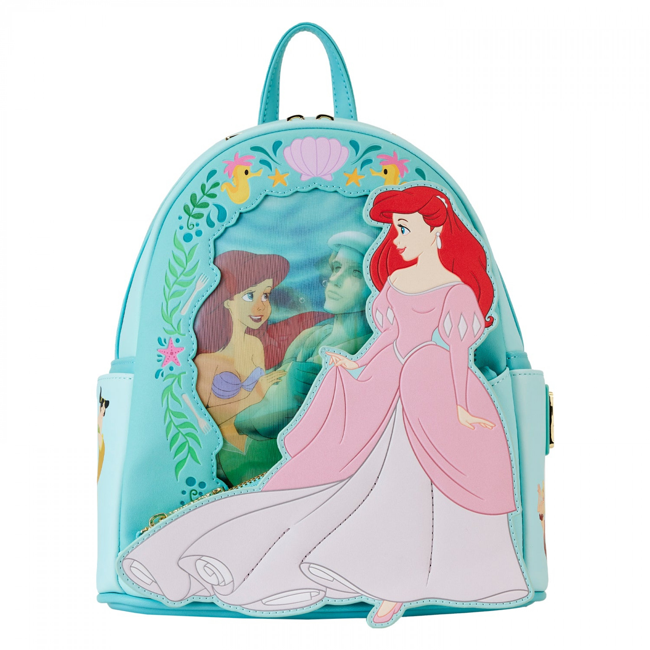 The Little Mermaid Ariel Lounging Flip-Top Water Bottle