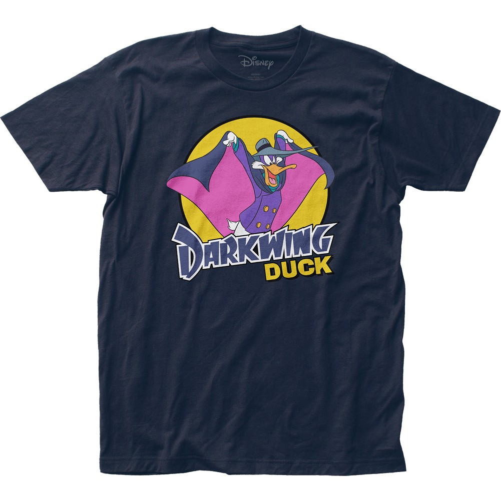 Darkwing Duck Lets Get Dangerous Men's Black T-Shirt