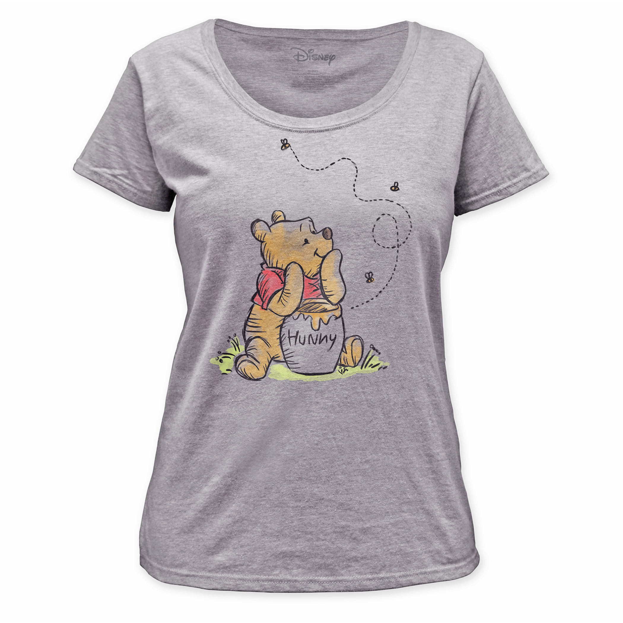 Winnie the Pooh Honey Jar Women's White T-Shirt