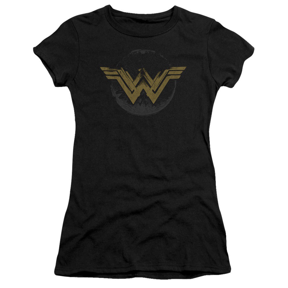 Wonder Woman Distressed Logo Women's T-Shirt