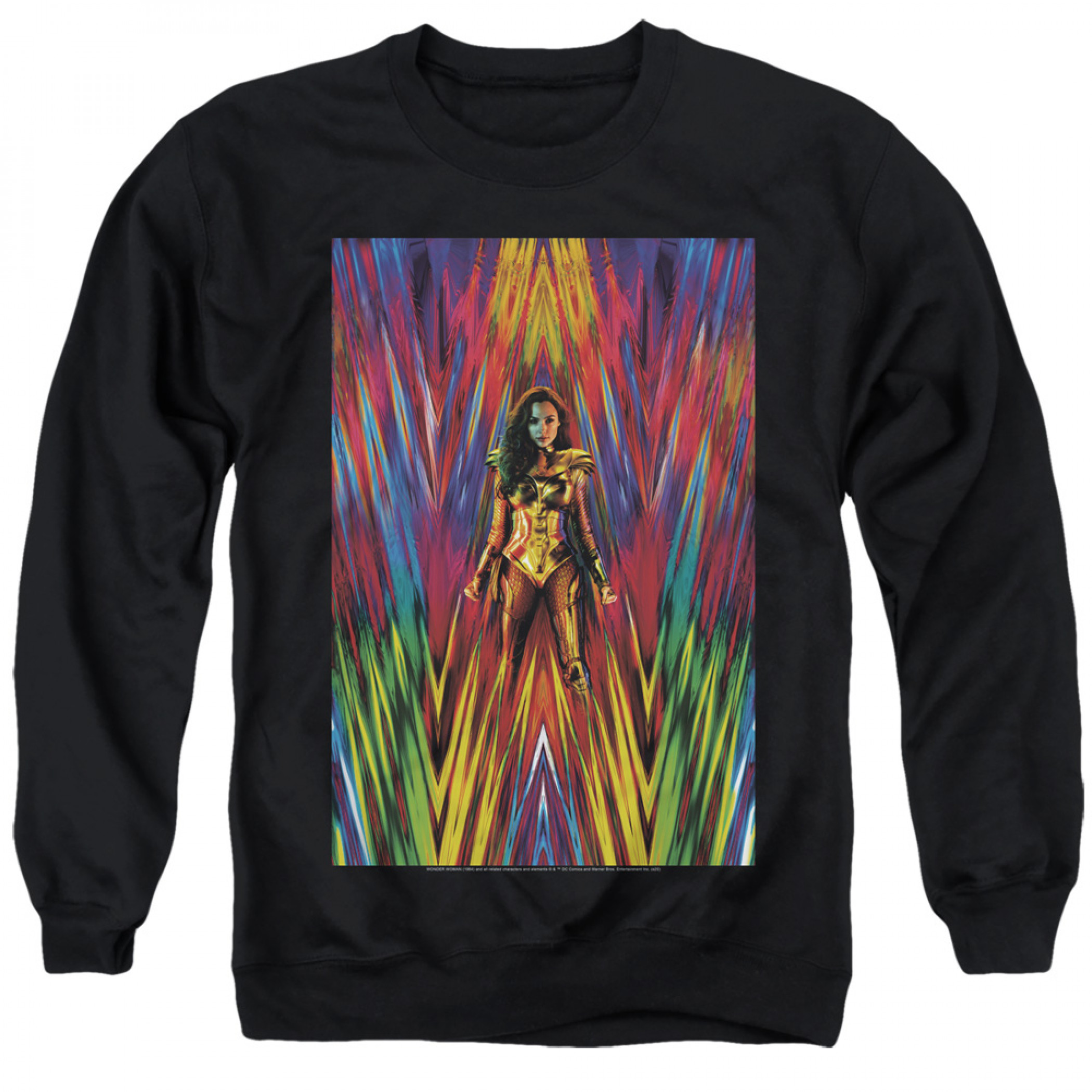 Wonder Woman 1984 Movie Poster Crewneck Sweater