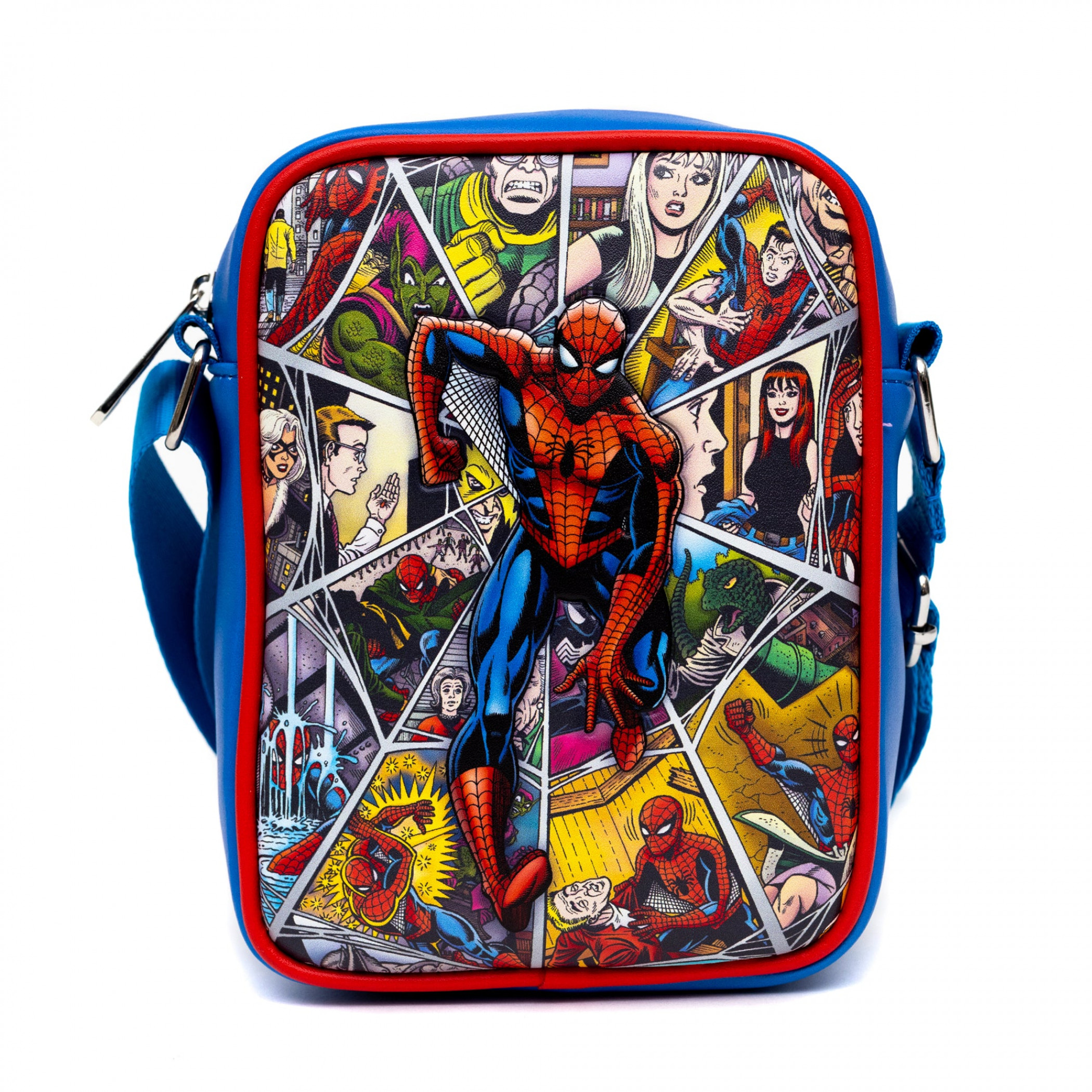 Spider-Man Beyond Amazing Character Collage Crossbody Bag