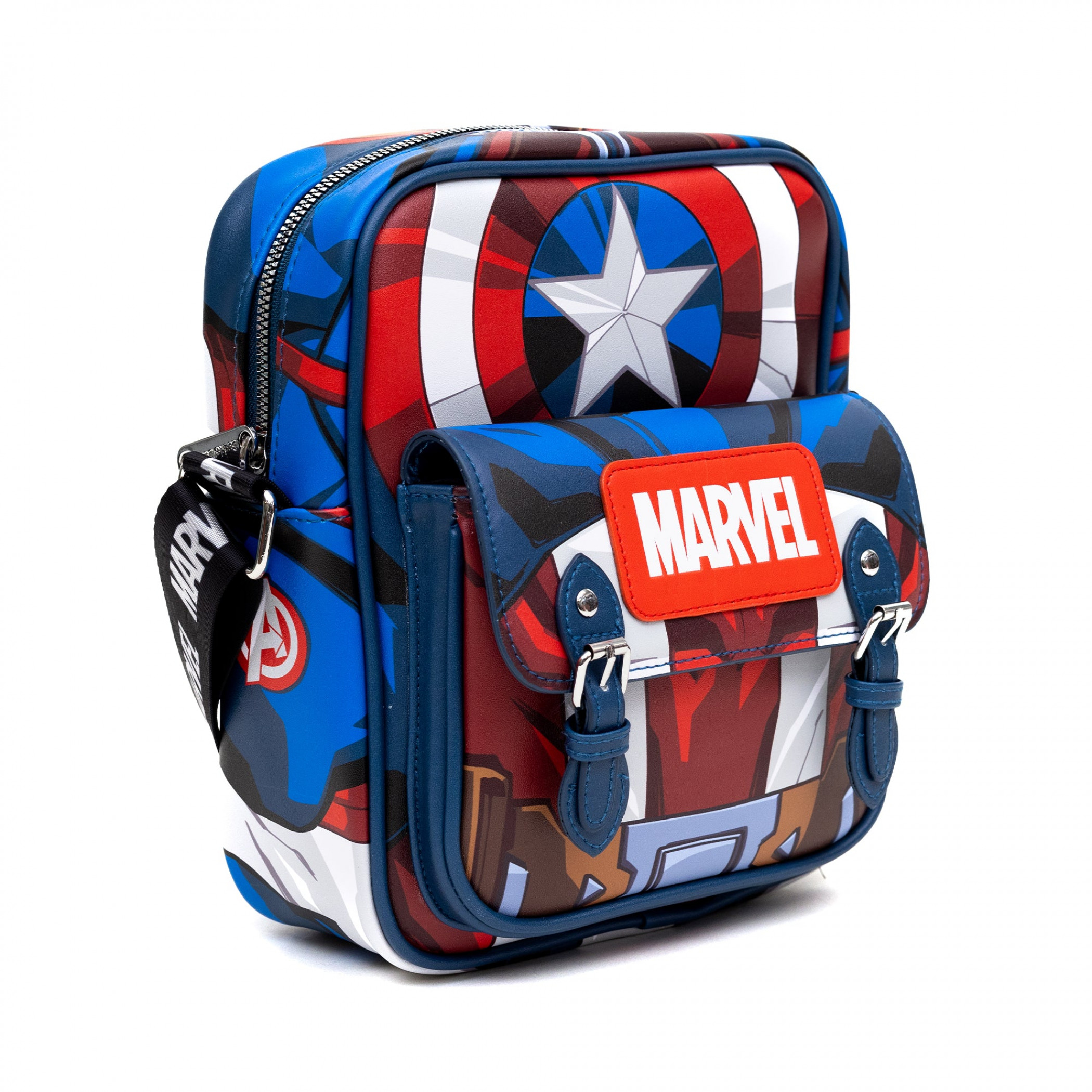 Captain America Hero Suit Crossbody Bag