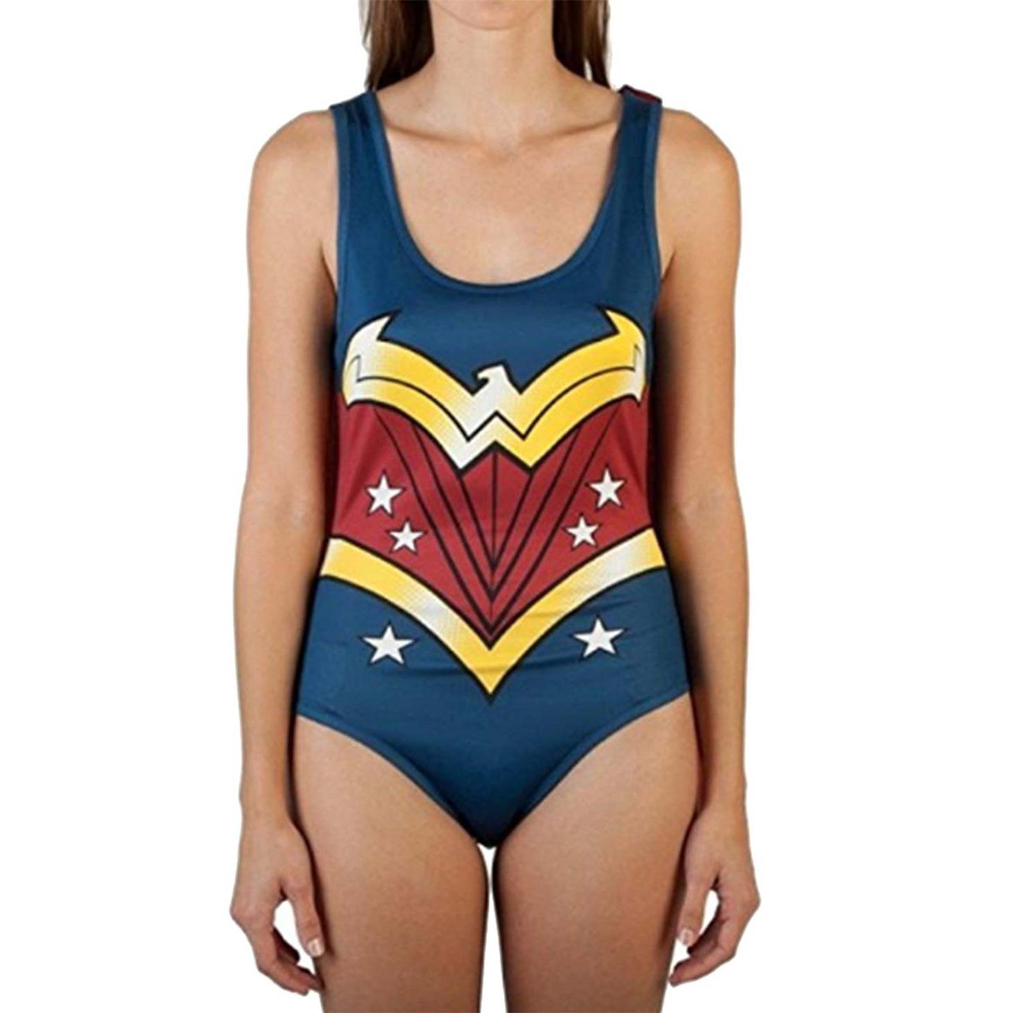 Wonder Woman Bodysuit With Cape