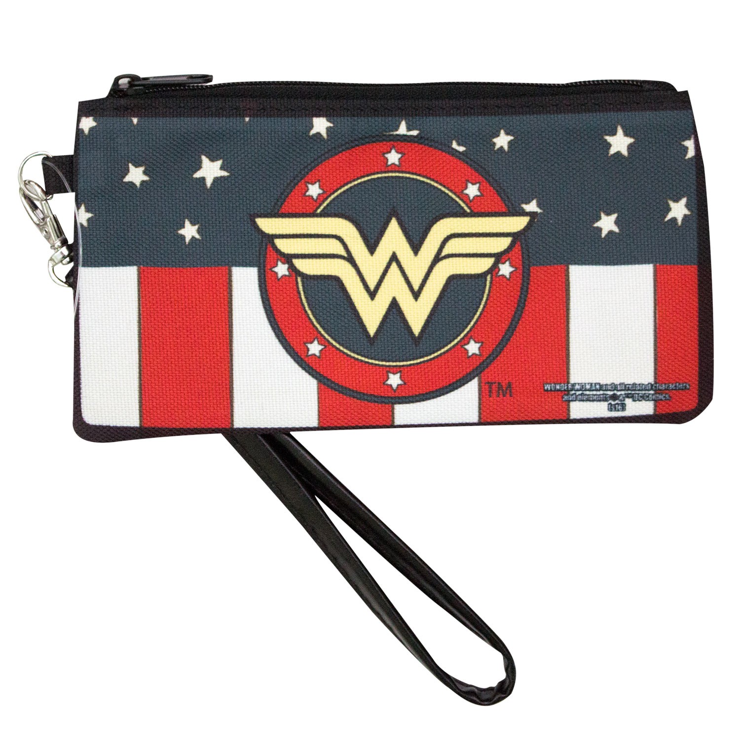 Wonder Woman Canvas Zipper Wallet