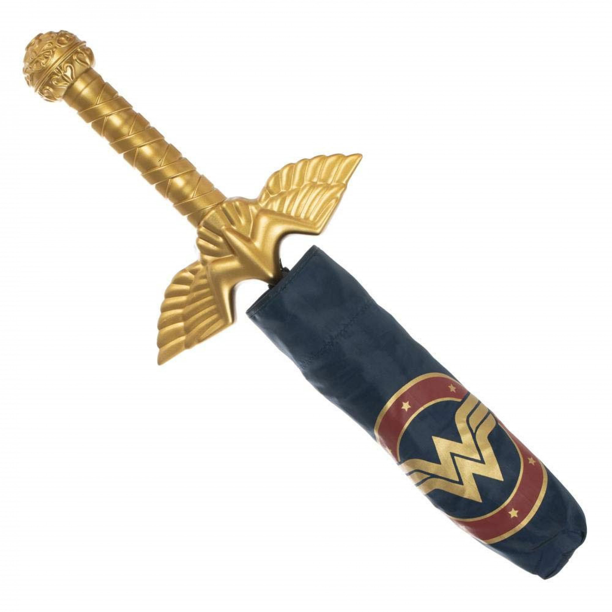 Wonder Woman Sword Molded Handle Umbrella