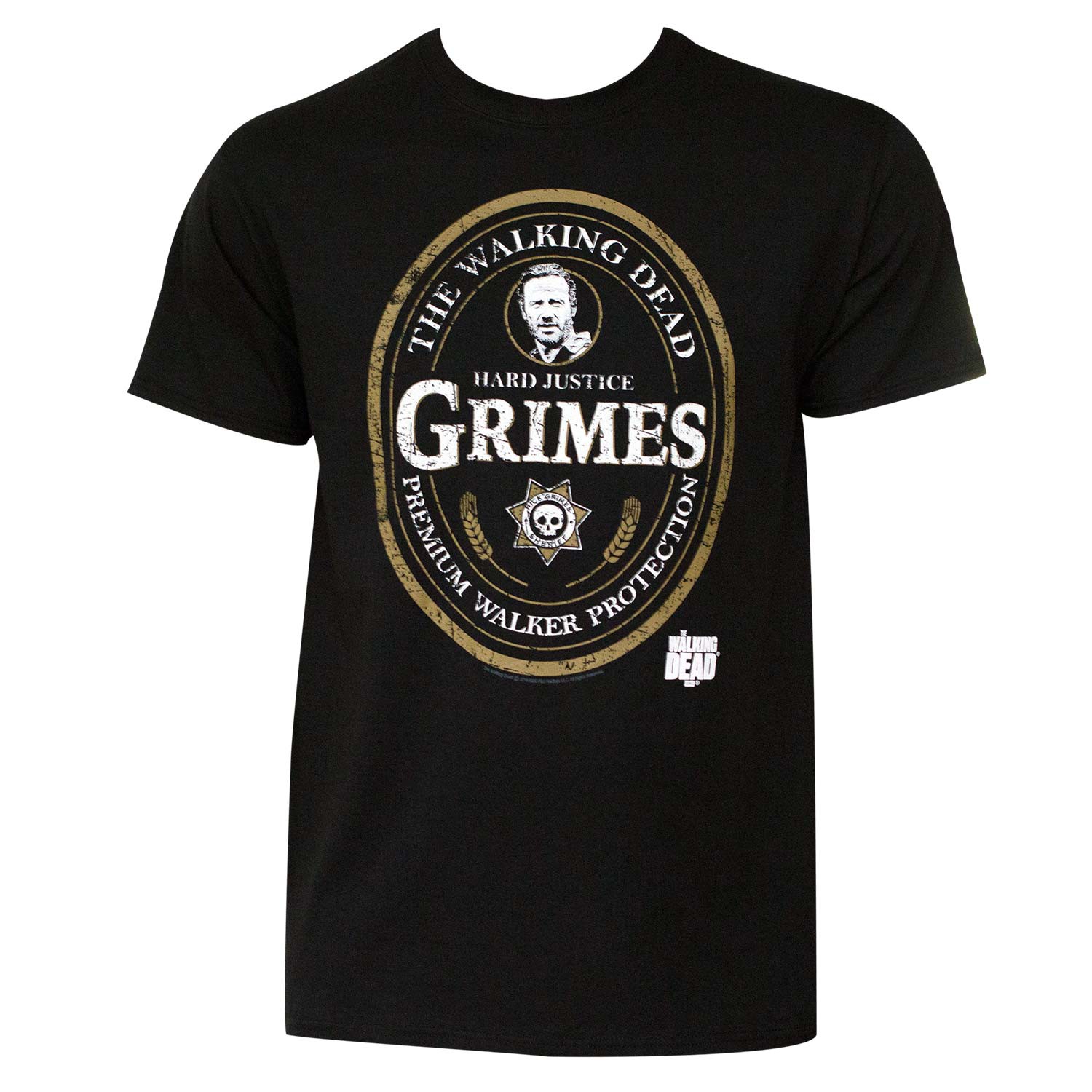 Men's Walking Dead Grimes Emblem T-Shirt