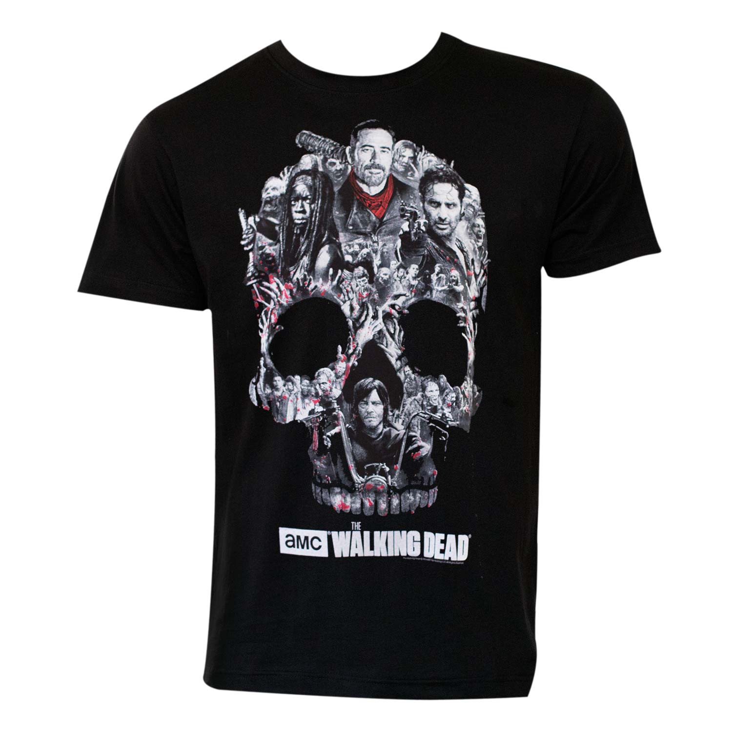 The Walking Dead Skull Logo Tee Shirt