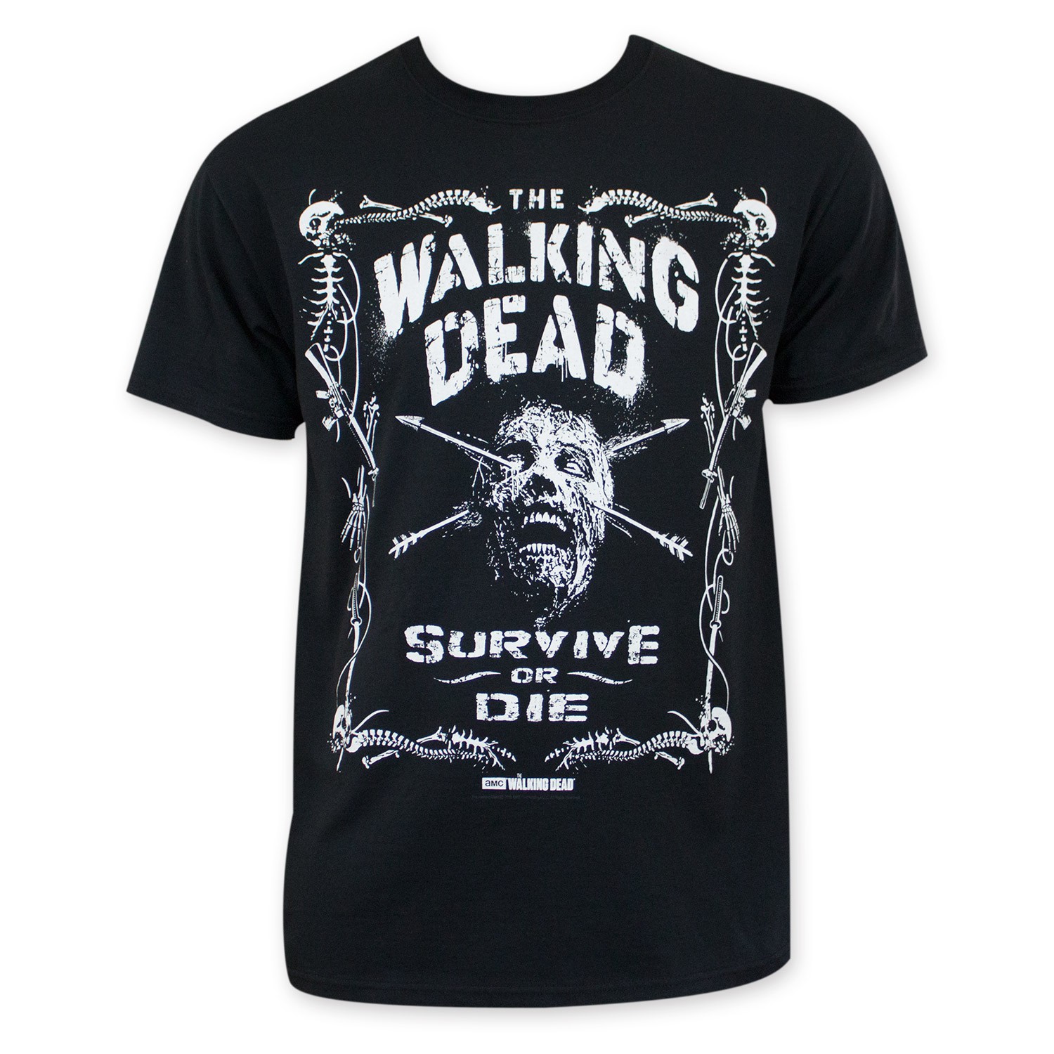 Walking Dead Survive Or Die Tee Shirt