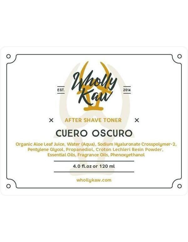 Product image 0 for Wholly Kaw Aftershave Toner, Cuero Oscuro