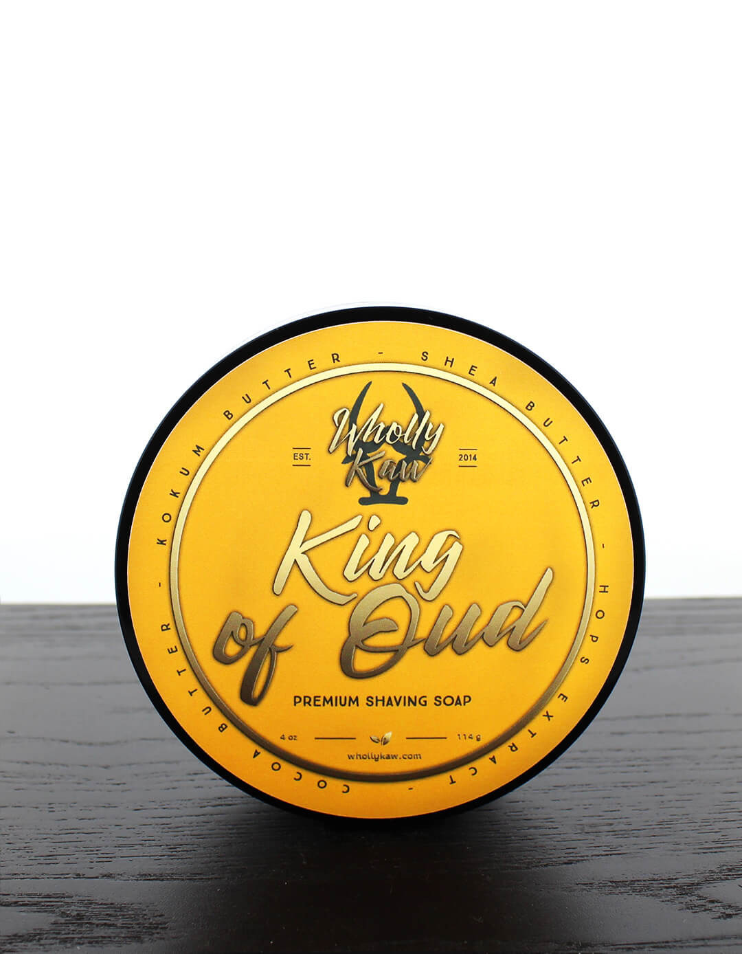 Product image 0 for Wholly Kaw Vegan Shaving Soap, King of Oud