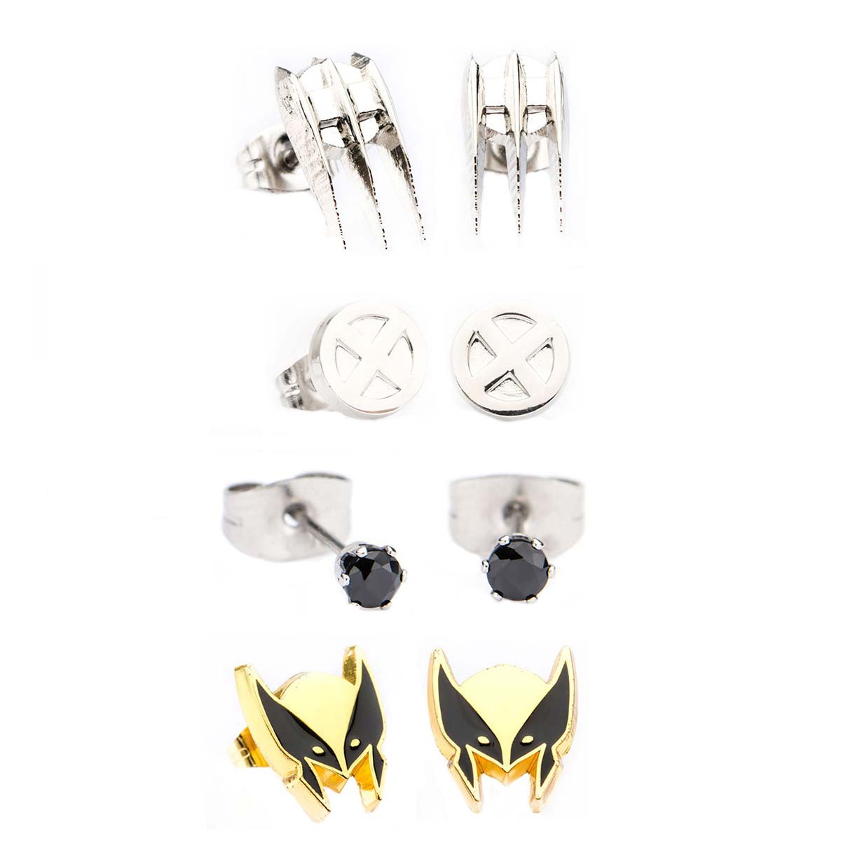 Wolverine Stud Earring Set