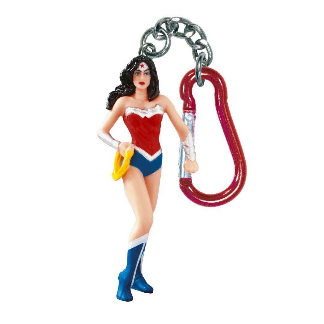 Wonder Woman Plastic Figure Keychain