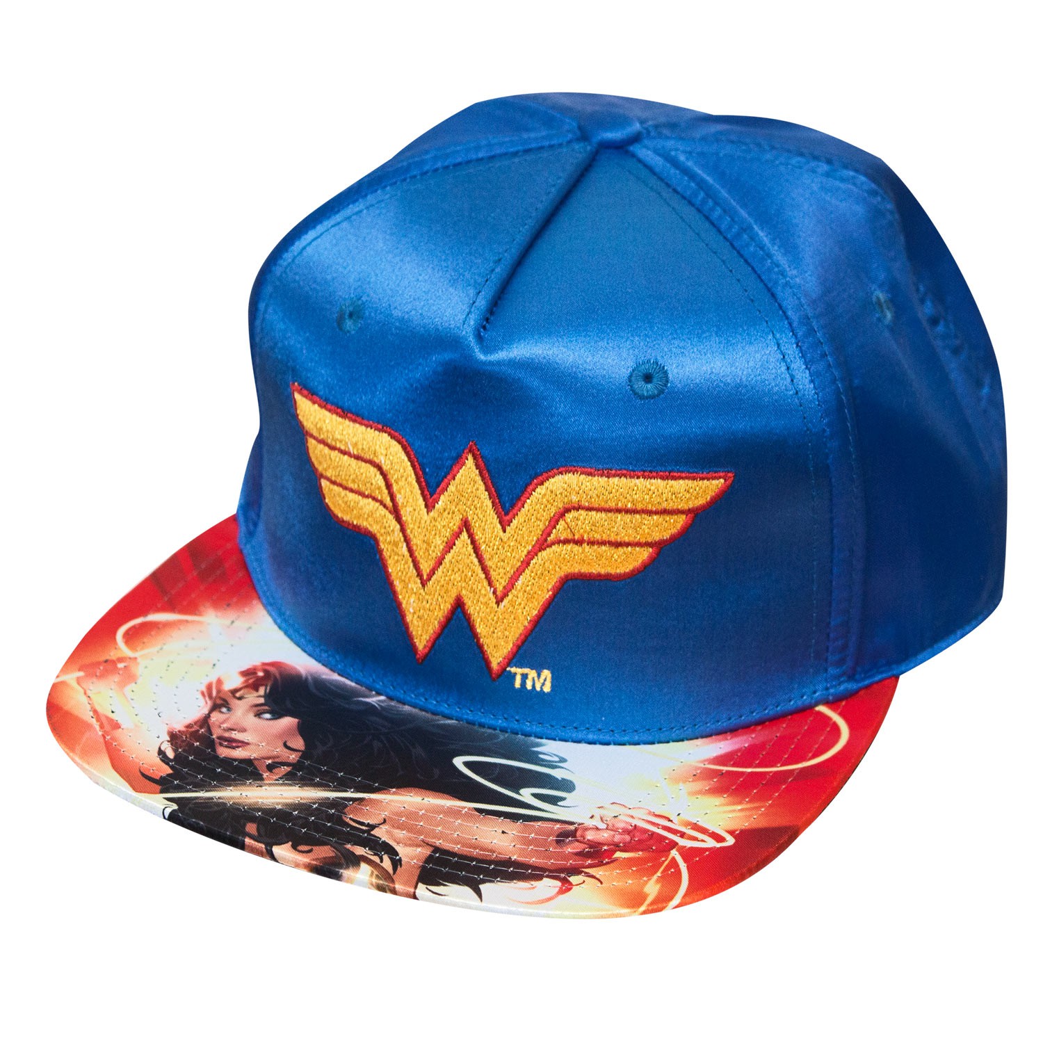 Wonder Woman Satin Snapback Hat