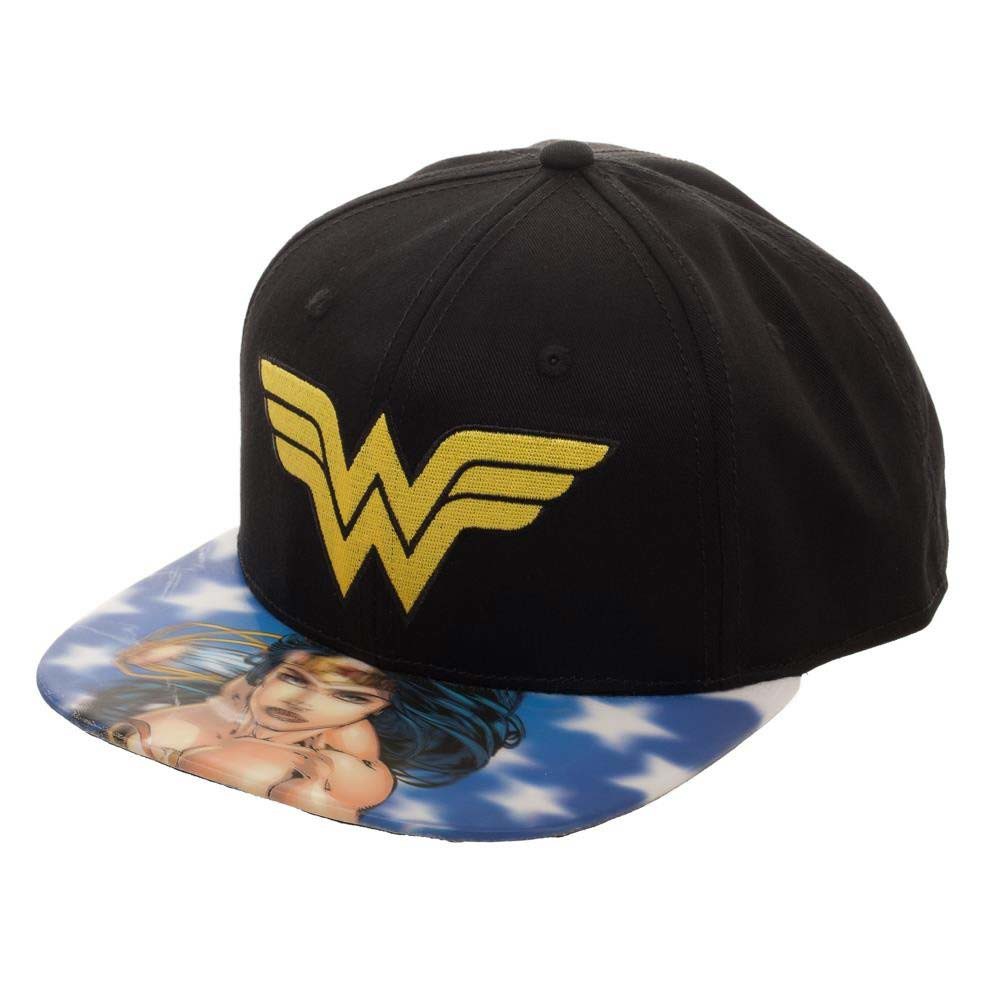 Wonder Woman Lenticular Bill Moving Image Hat