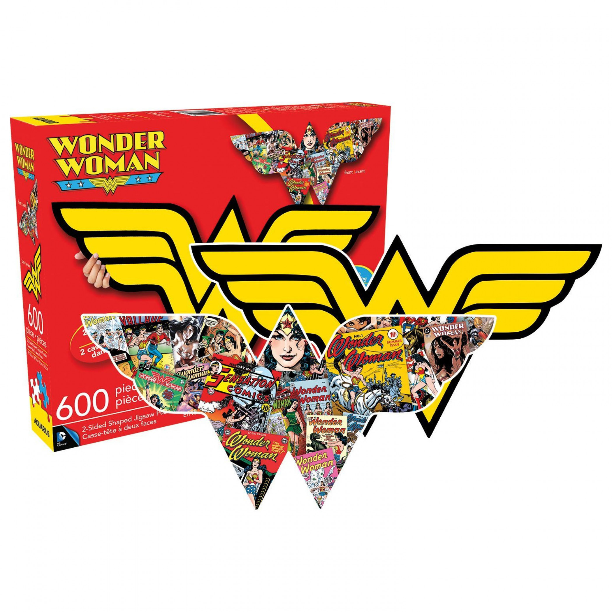 Wonder Woman Two Sided Puzzle