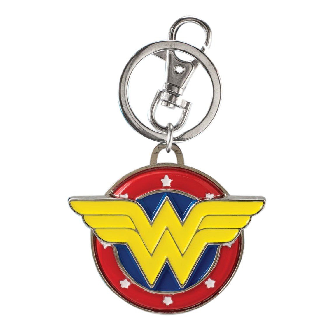 Wonder Women Metal Color Logo Keychain