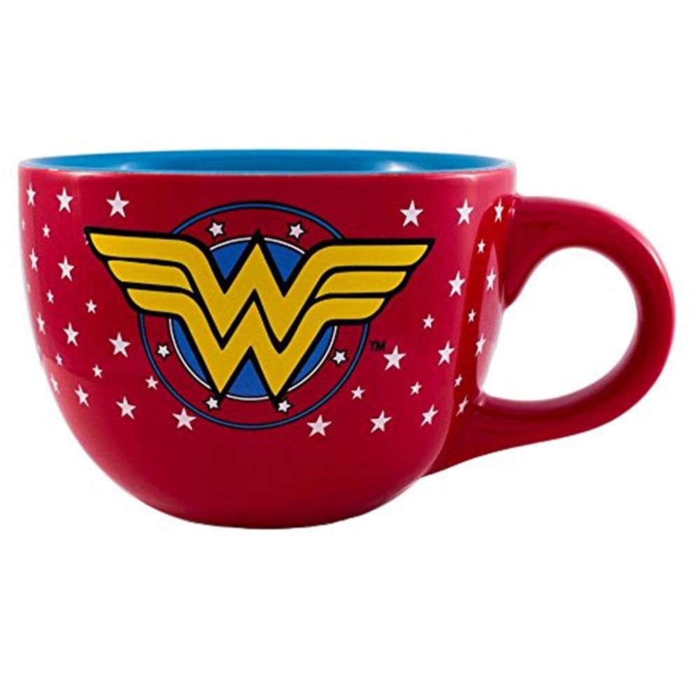 Wonder Woman Red Soup Mug
