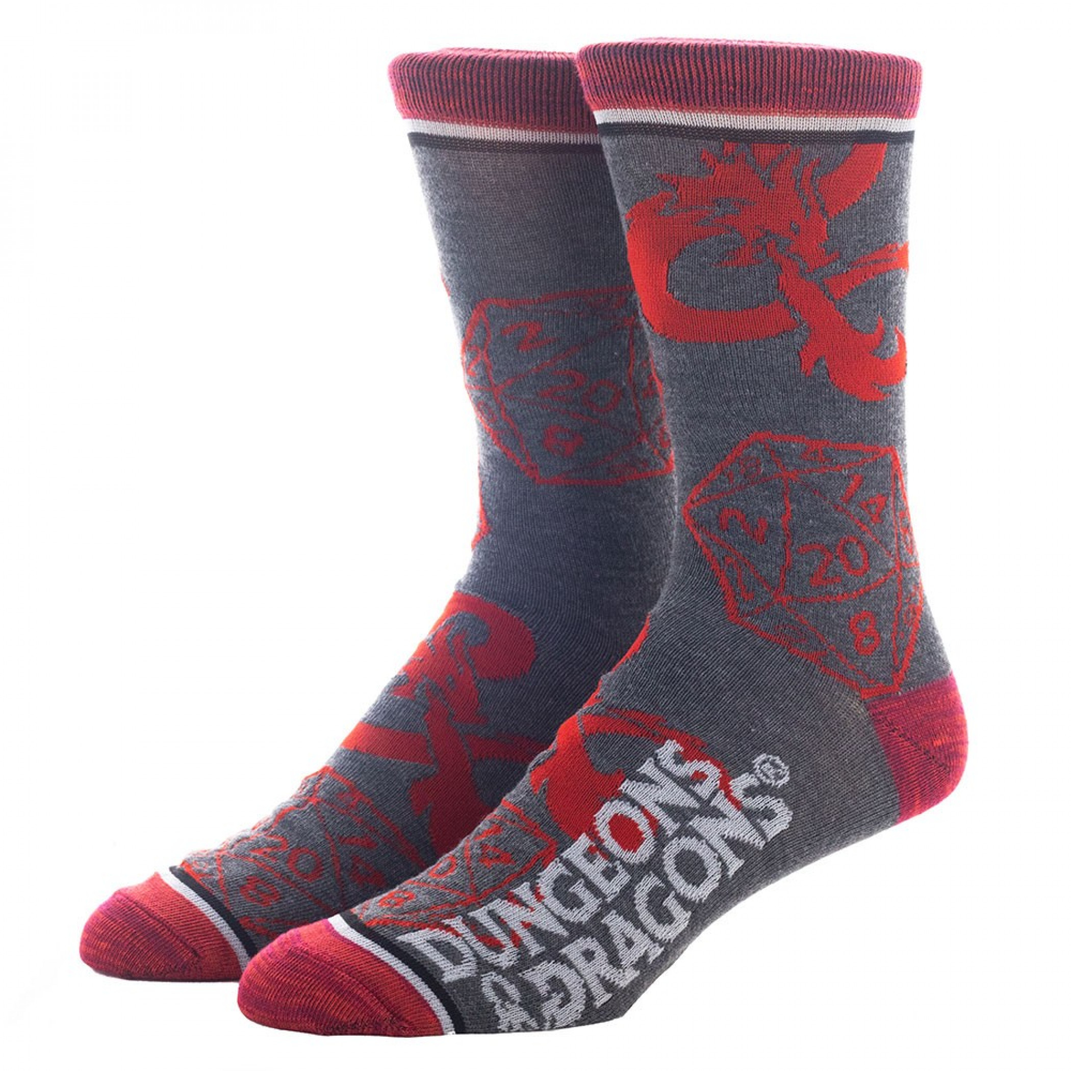 Dungeons & Dragons 3-Pair Pack of Crew Socks